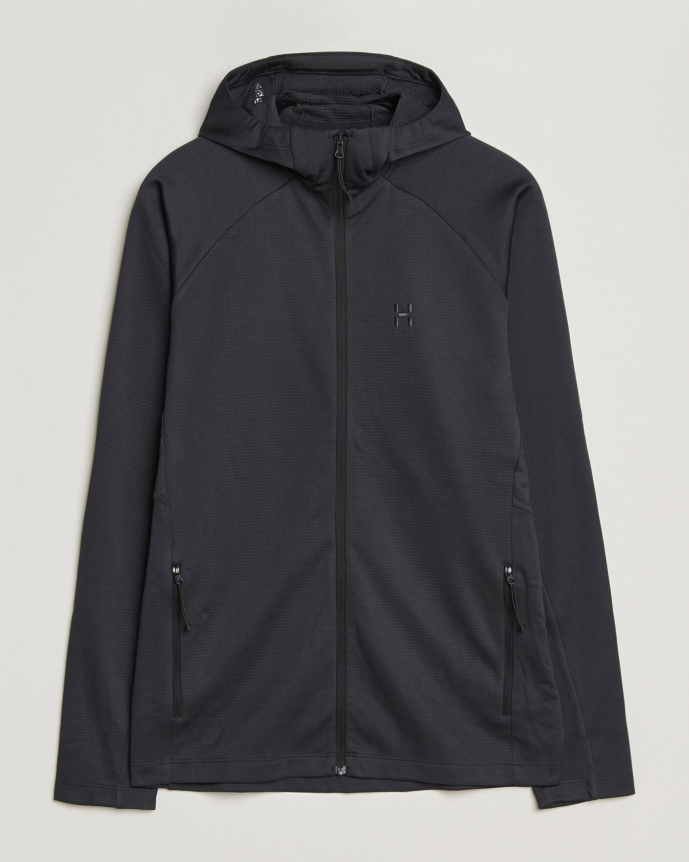 Herre | Gensere | Haglöfs | Korp Mid Fleece Hood True Black