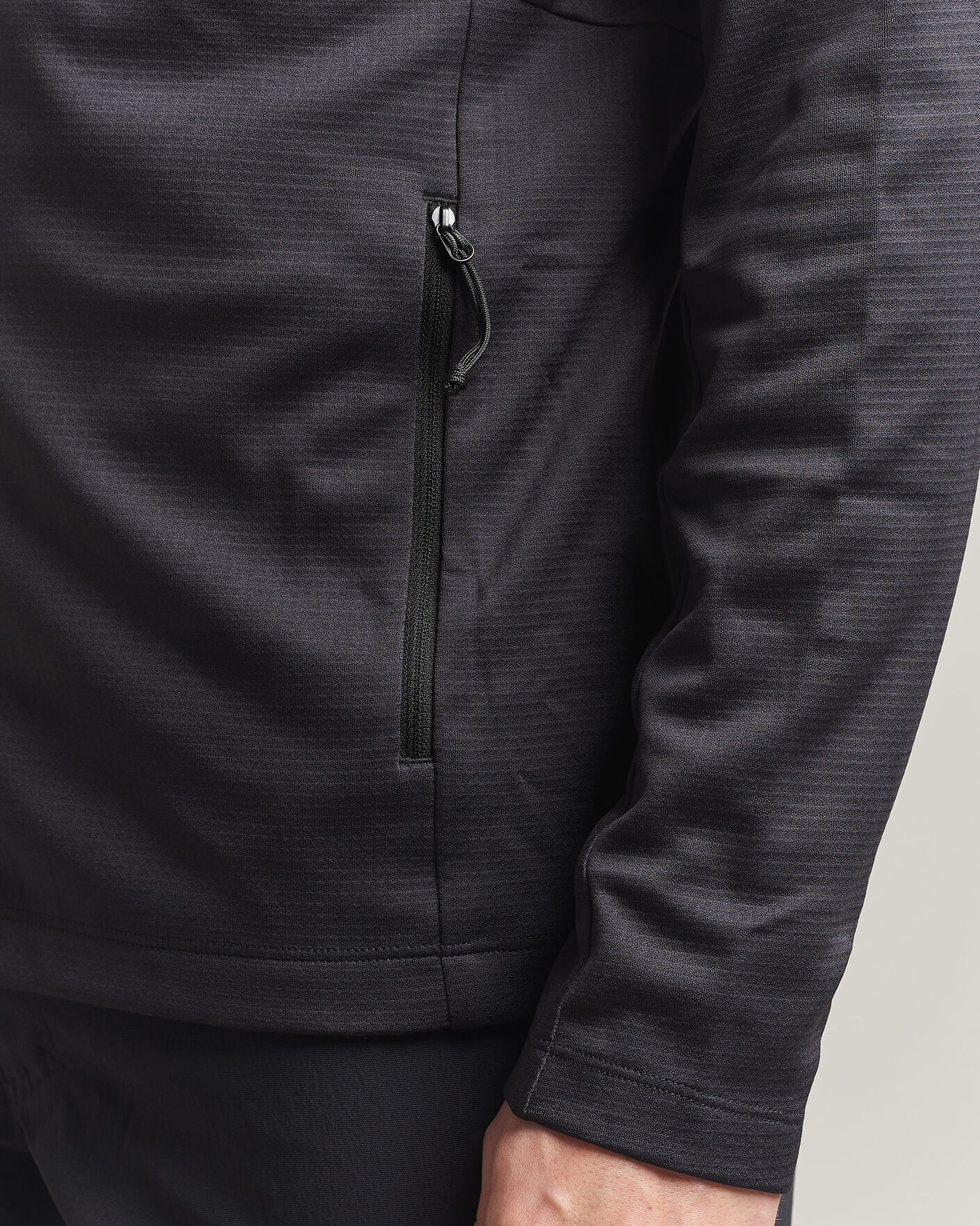 Herre | Gensere | Haglöfs | Korp Mid Fleece Hood True Black