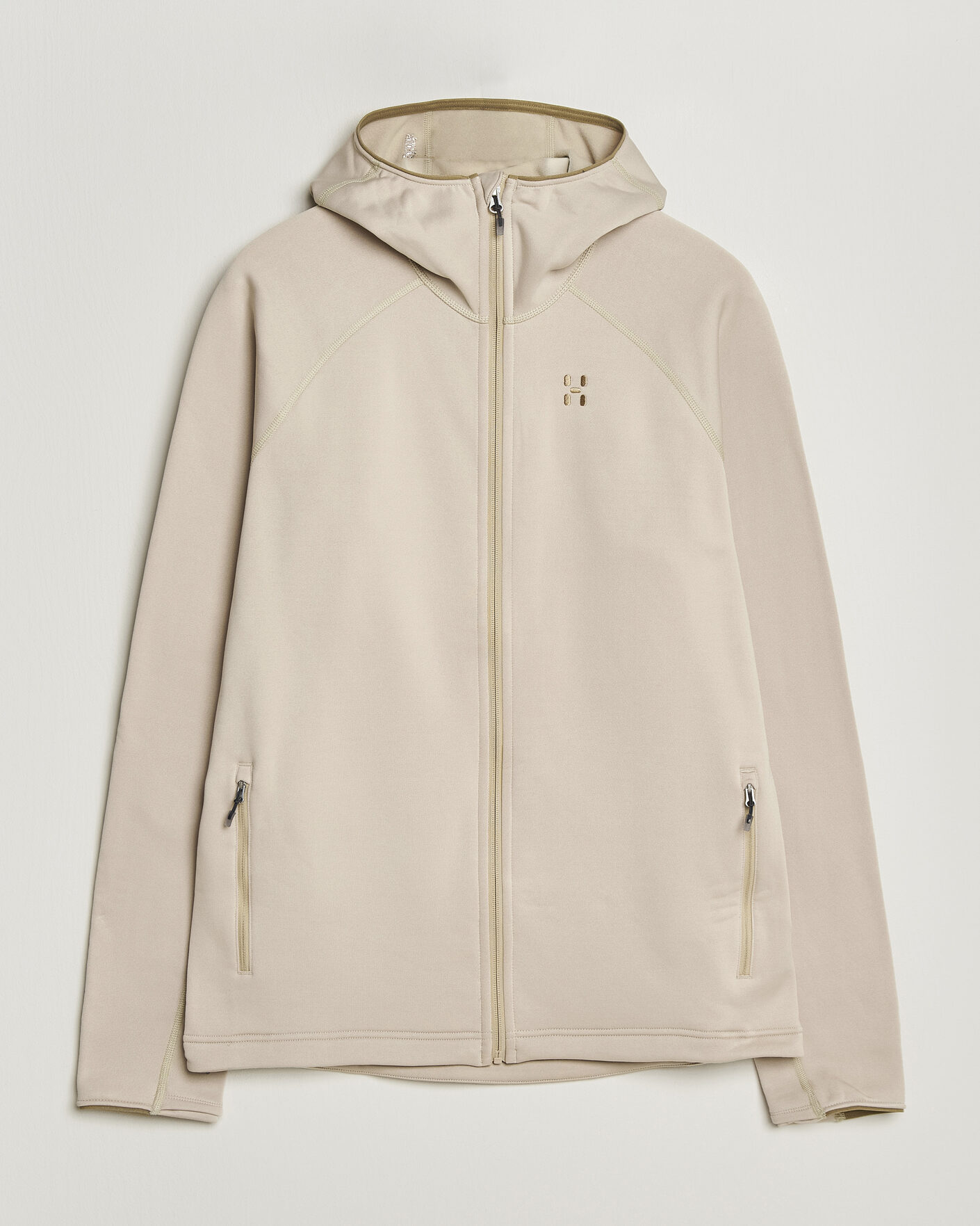 Herre | Gensere | Haglöfs | Magma Mid Fleece Hood Chalk Beige