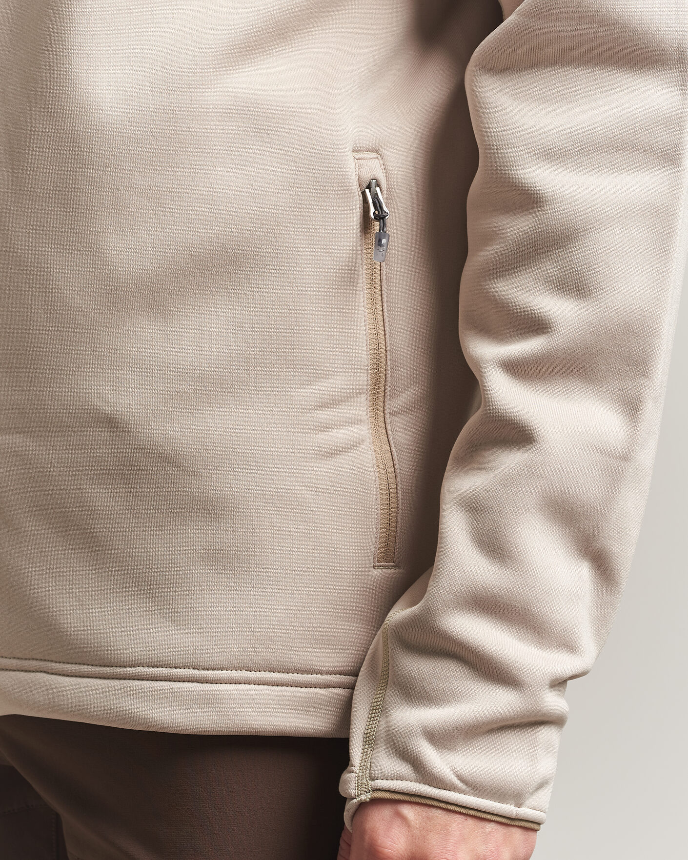 Herre | Gensere | Haglöfs | Magma Mid Fleece Hood Chalk Beige