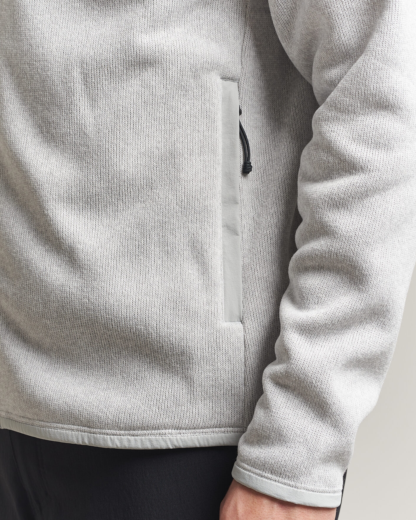 Herre | Gensere | Haglöfs | Swook II Mid Hood Stone Grey