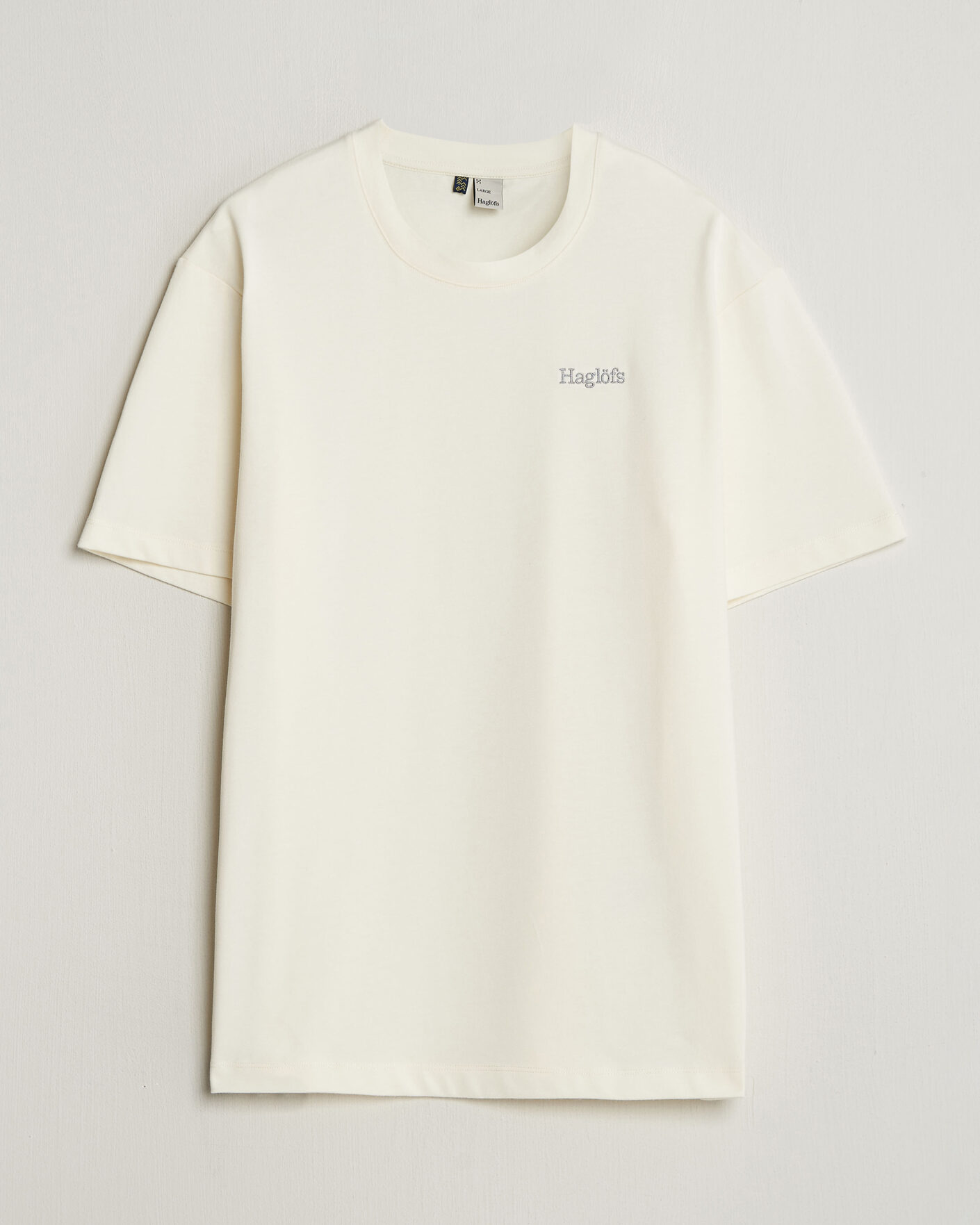 Herre | T-Shirts | Haglöfs | Organic Cotton T-Shirt Soft White