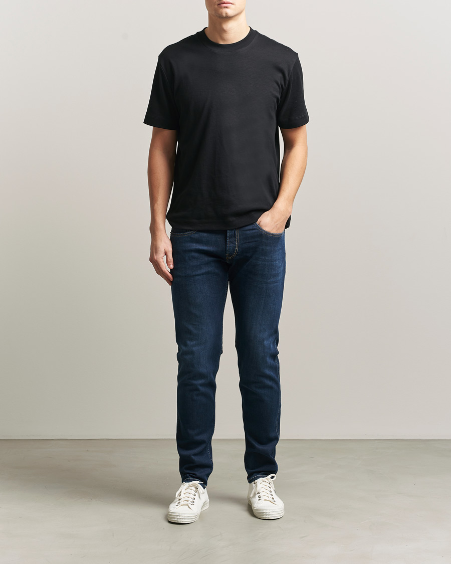 Herre | Bukser | Replay | Anbass Powerstretch Jeans Dark Blue