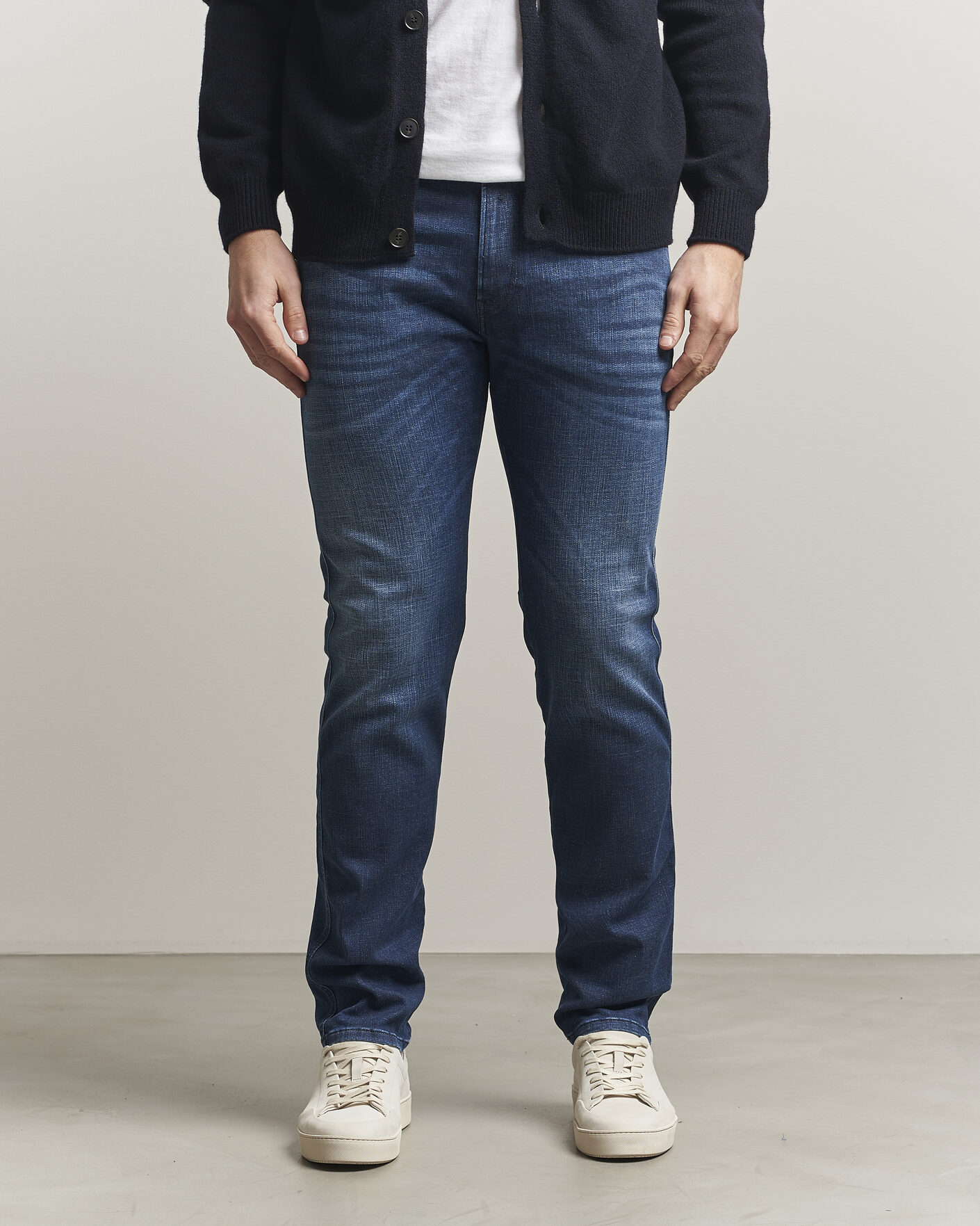 Herre | Jeans | Replay | Anbass Hyperflex Matrix Jeans Dark Blue