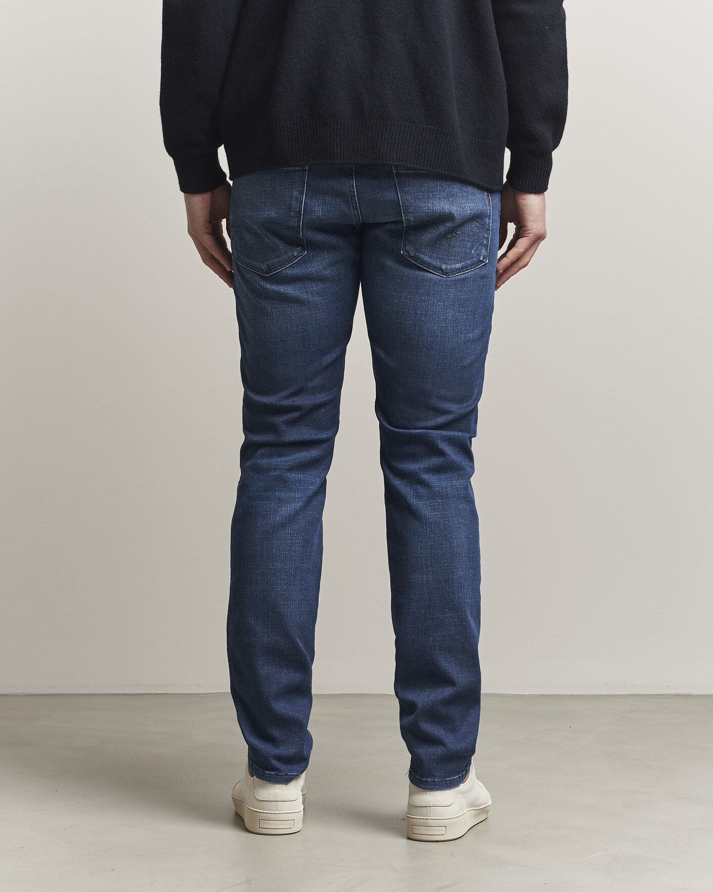 Herre | Jeans | Replay | Anbass Hyperflex Matrix Jeans Dark Blue