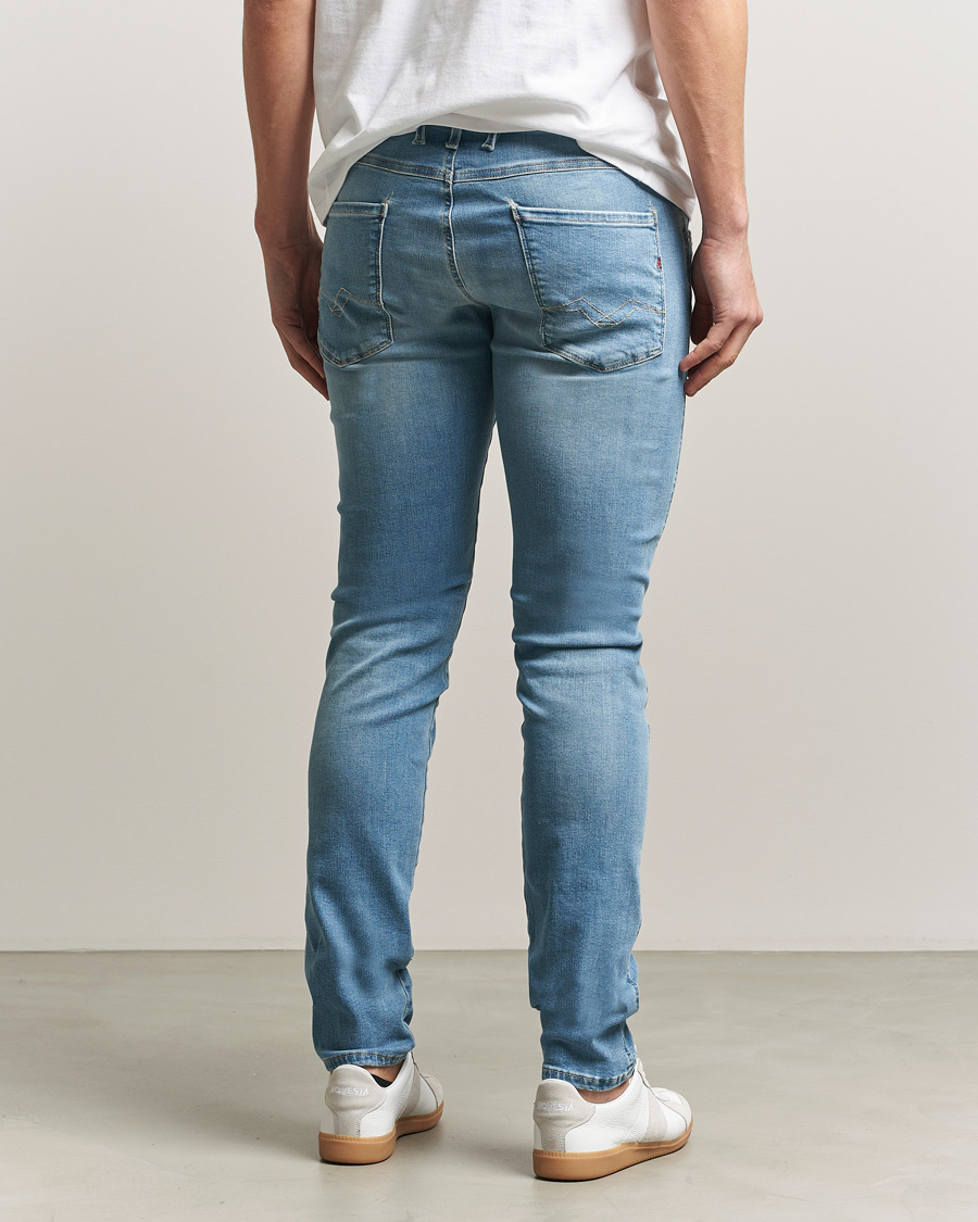 Herre | Bukser | Replay | Anbass Hyperflex Original Jeans Light Blue