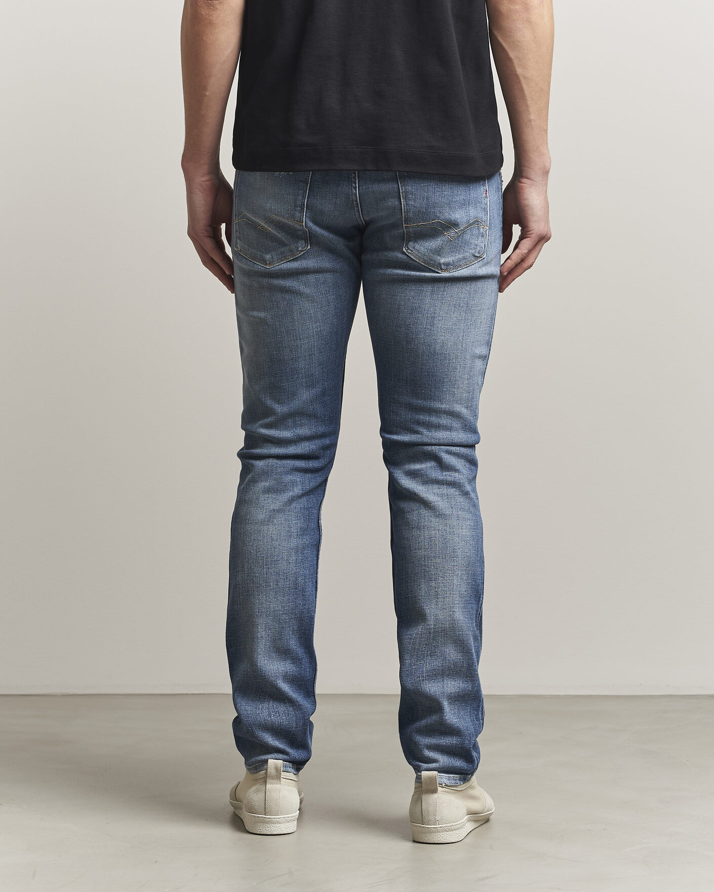 Herre | Jeans | Replay | Anbass 10 Year Wash Jeans Medium Blue