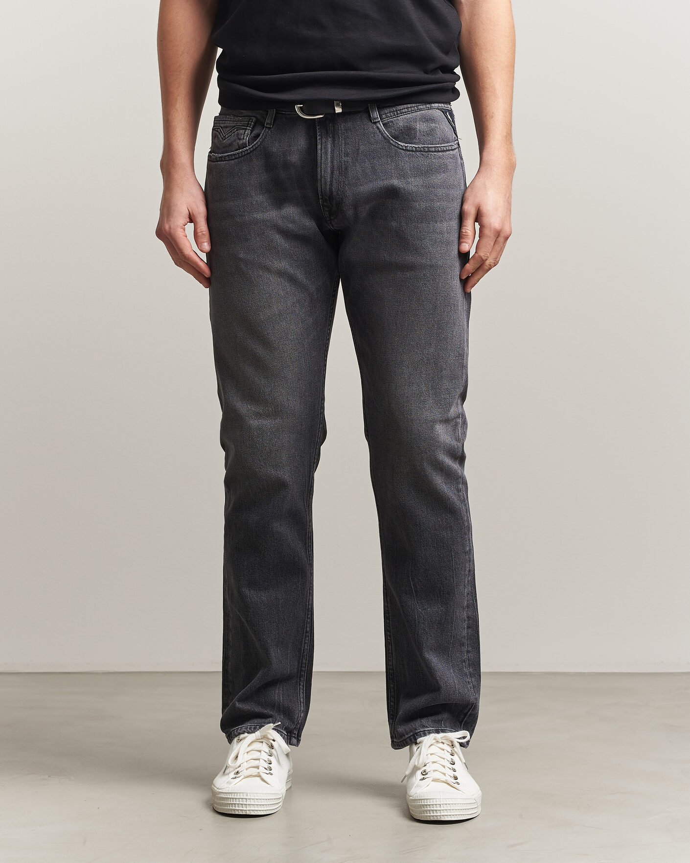 Herre | Bukser | Replay | Rocco Comfort Fit Original Jeans Washed Black