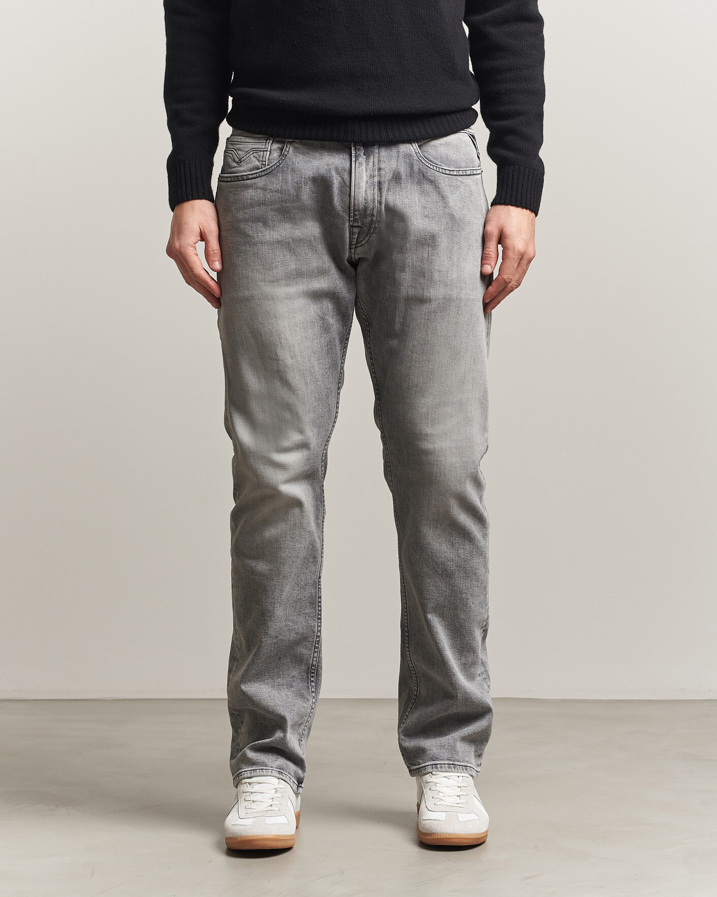 Herre | Bukser | Replay | Rocco Comfort Fit Stretch Eco Plus Jeans Washed Grey