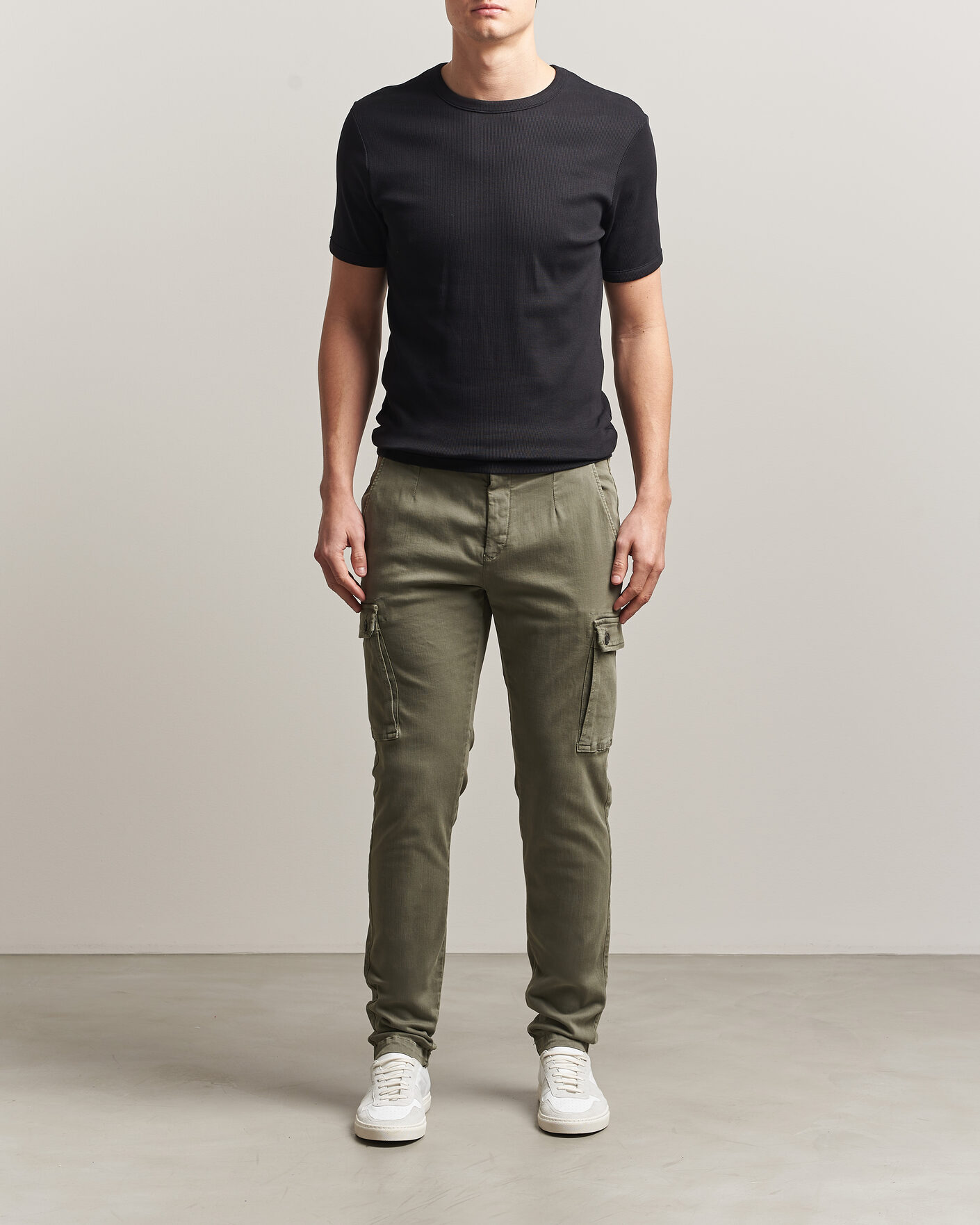 Herre | Bukser | Replay | Jaan Hyperflex Cargo Pants Military Green