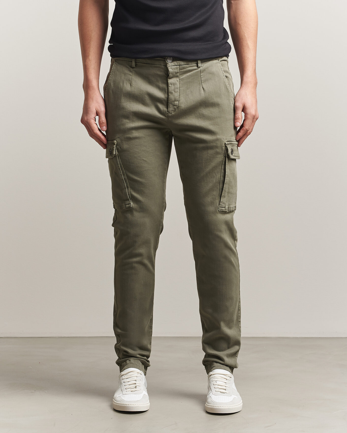 Herre | Bukser | Replay | Jaan Hyperflex Cargo Pants Military Green