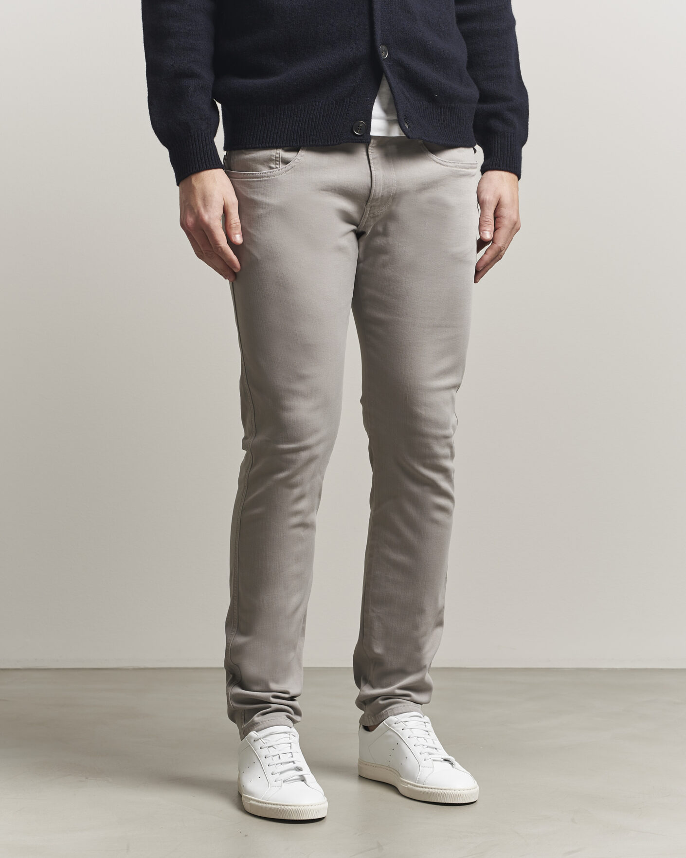 Herre | Bukser | Replay | Anbass Hyperflex X.Lite 5-Pocket Pants Light Grey