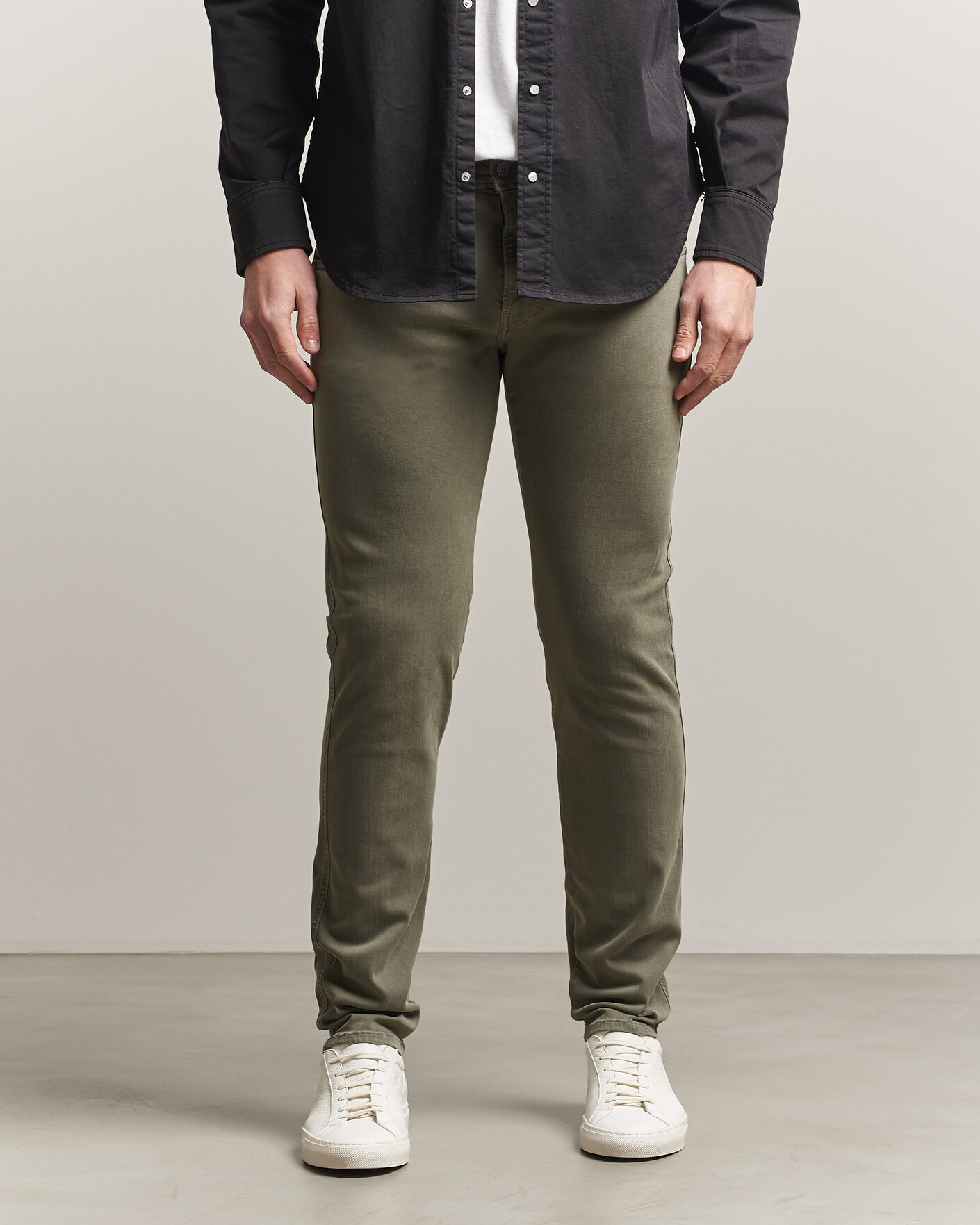 Herre | Bukser | Replay | Anbass Hyperflex X.Lite 5-Pocket Pants Military Green