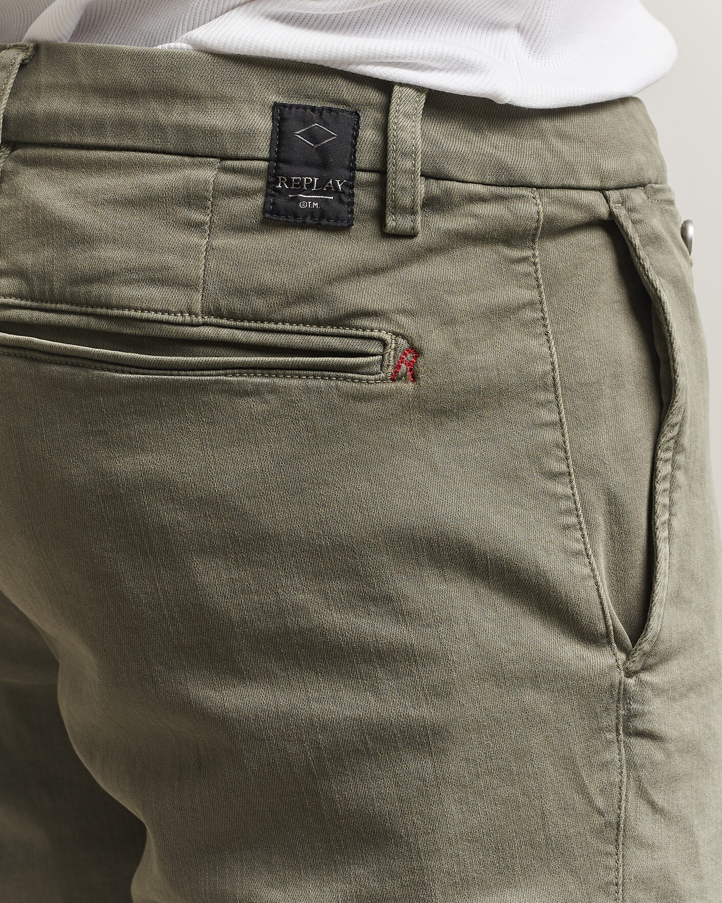 Herre | Shorts | Replay | Benni Hyperflex Shorts Military Green