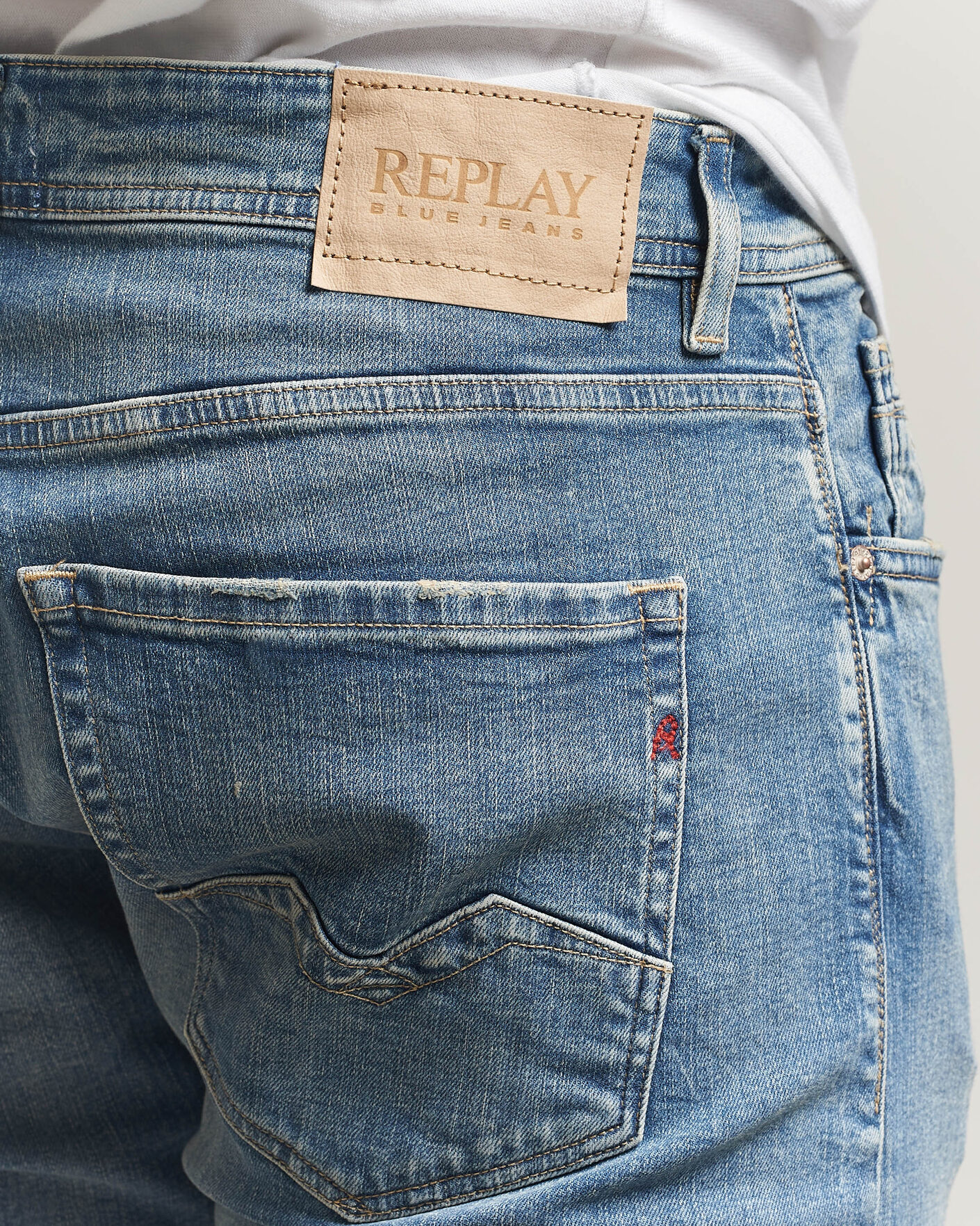 Herre | Jeans | Replay | Rocco Comfort Fit Stretch Eco Plus Jeans Medium Blue