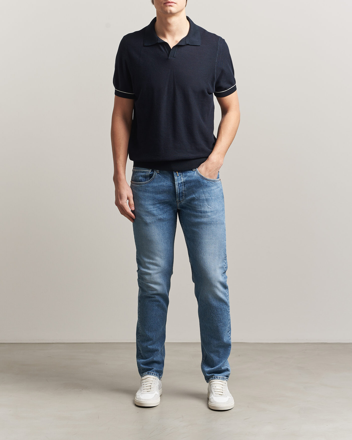 Herre | Jeans | Replay | Grover Heritage Original Stretch Jeans Light Blue