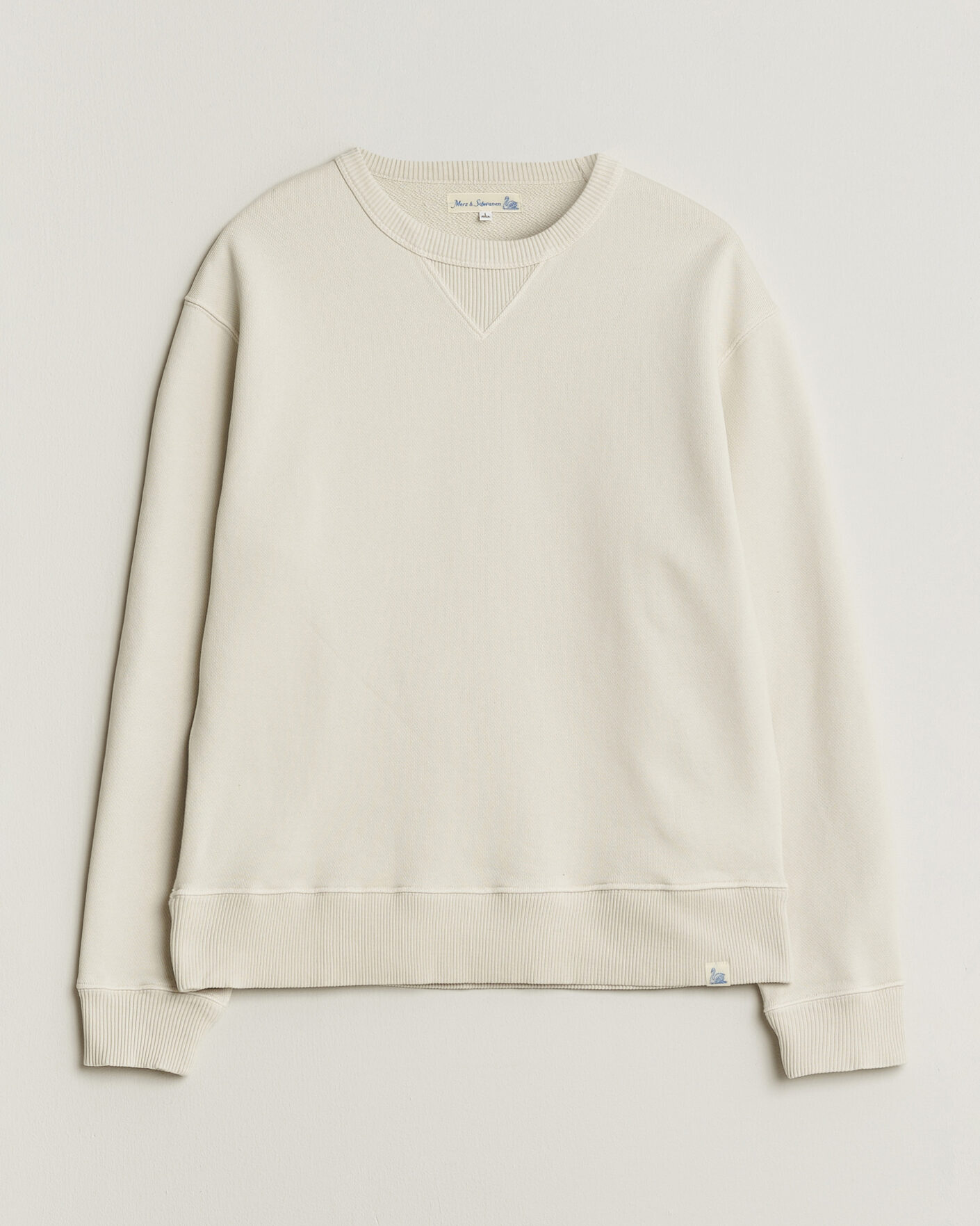 Herre | Gensere | Merz b. Schwanen | Classic Fit Authentic Fleece Sweatshirt Nature