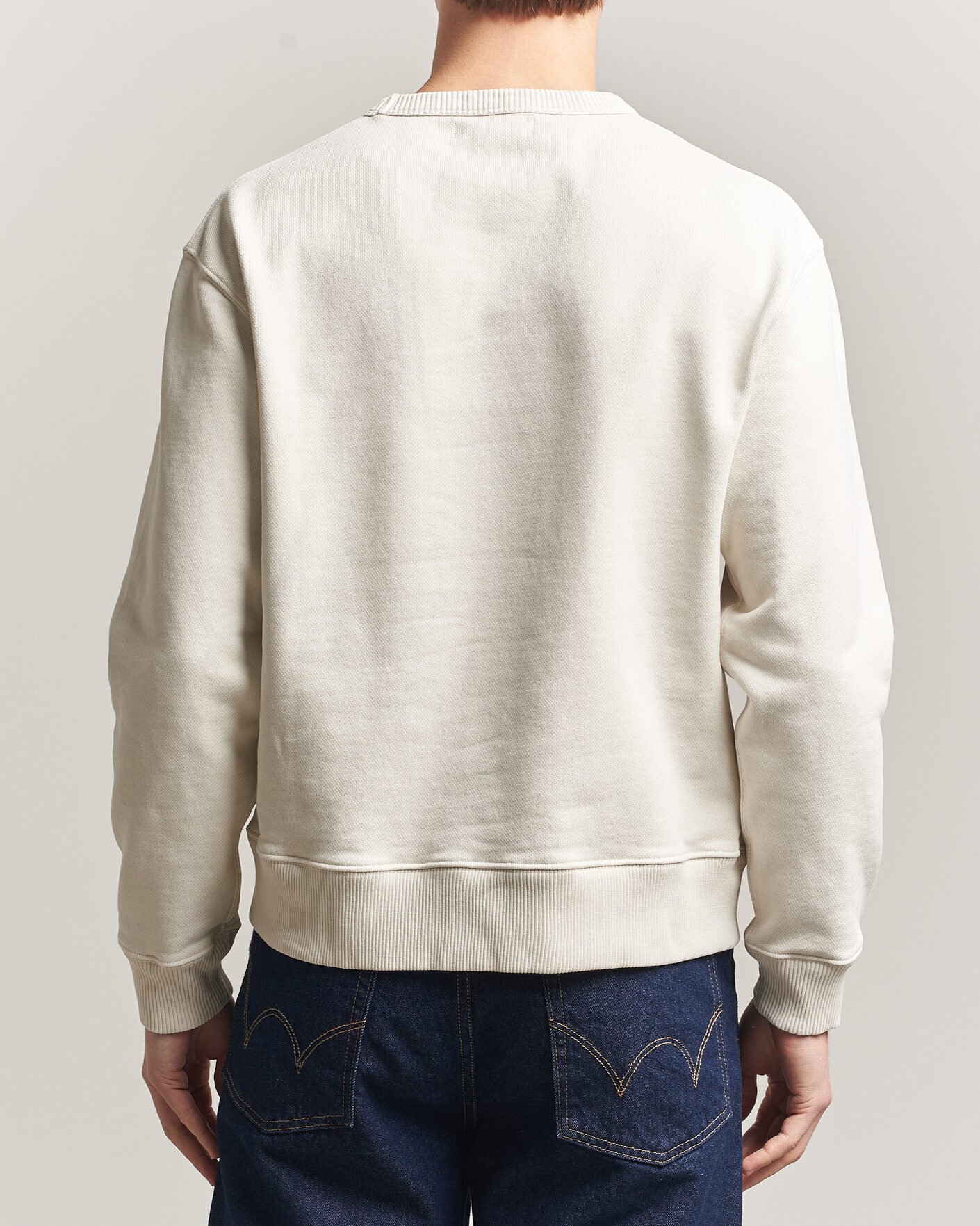 Herre | Gensere | Merz b. Schwanen | Classic Fit Authentic Fleece Sweatshirt Nature