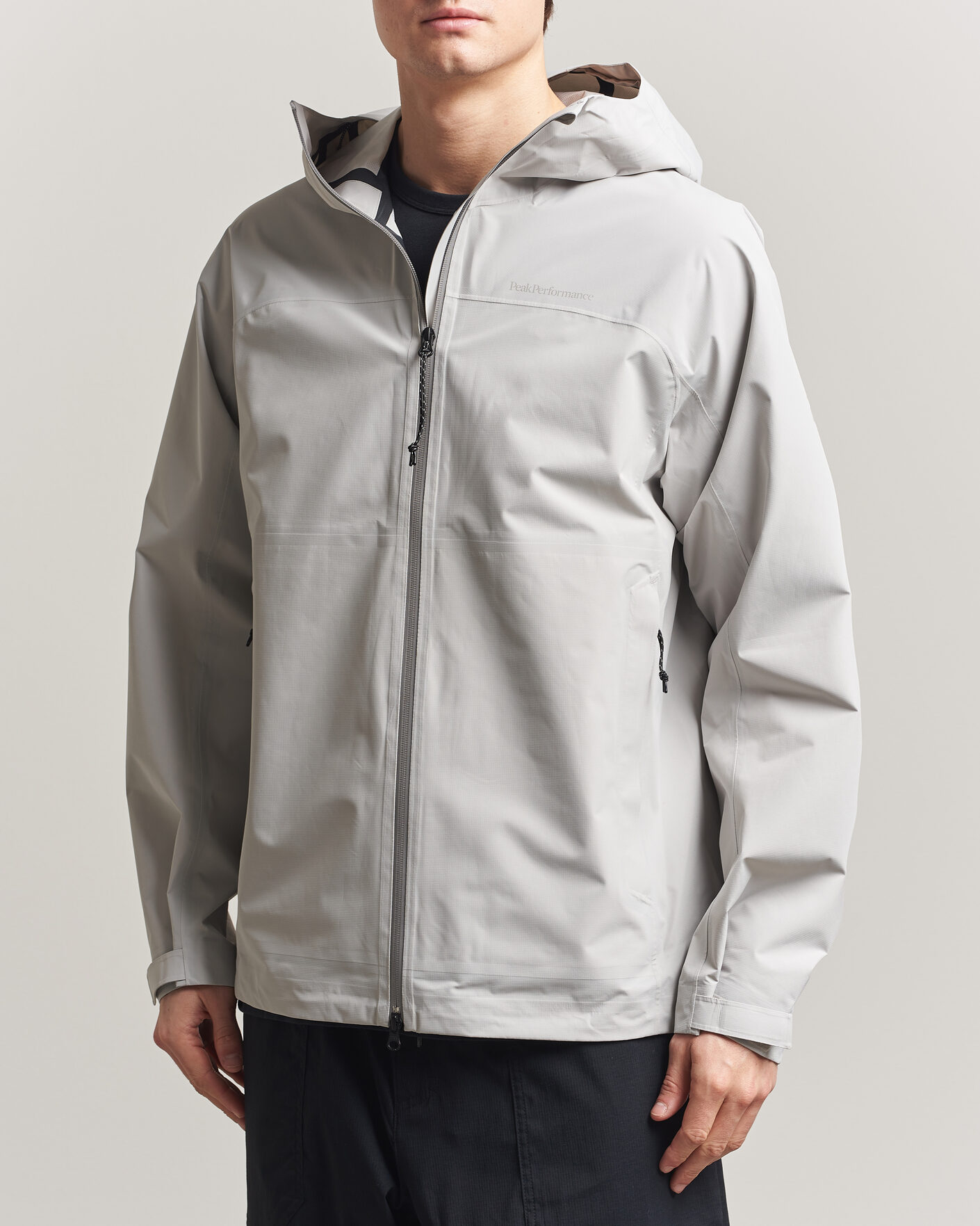 Herre | Jakker | Peak Performance | Treeline Hipe Hooded Shell Jacket Summit Smoke