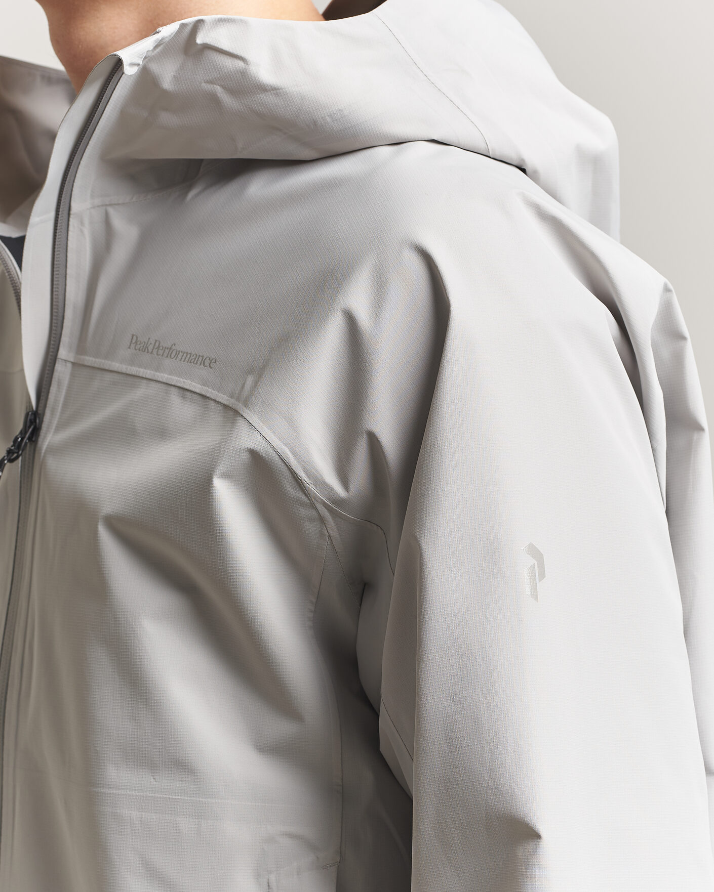 Herre | Jakker | Peak Performance | Treeline Hipe Hooded Shell Jacket Summit Smoke