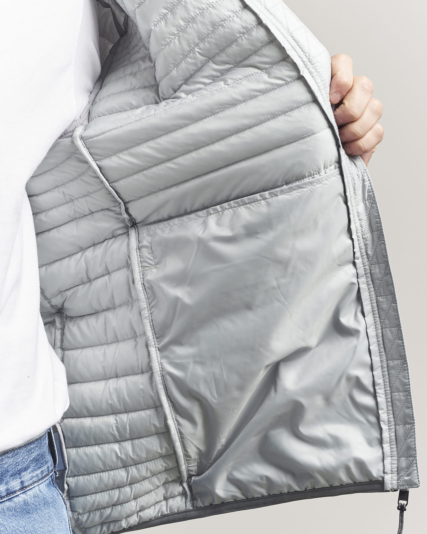 Herre | Jakker | Peak Performance | Monolight Insulated Hooded Jacket Summit Smoke