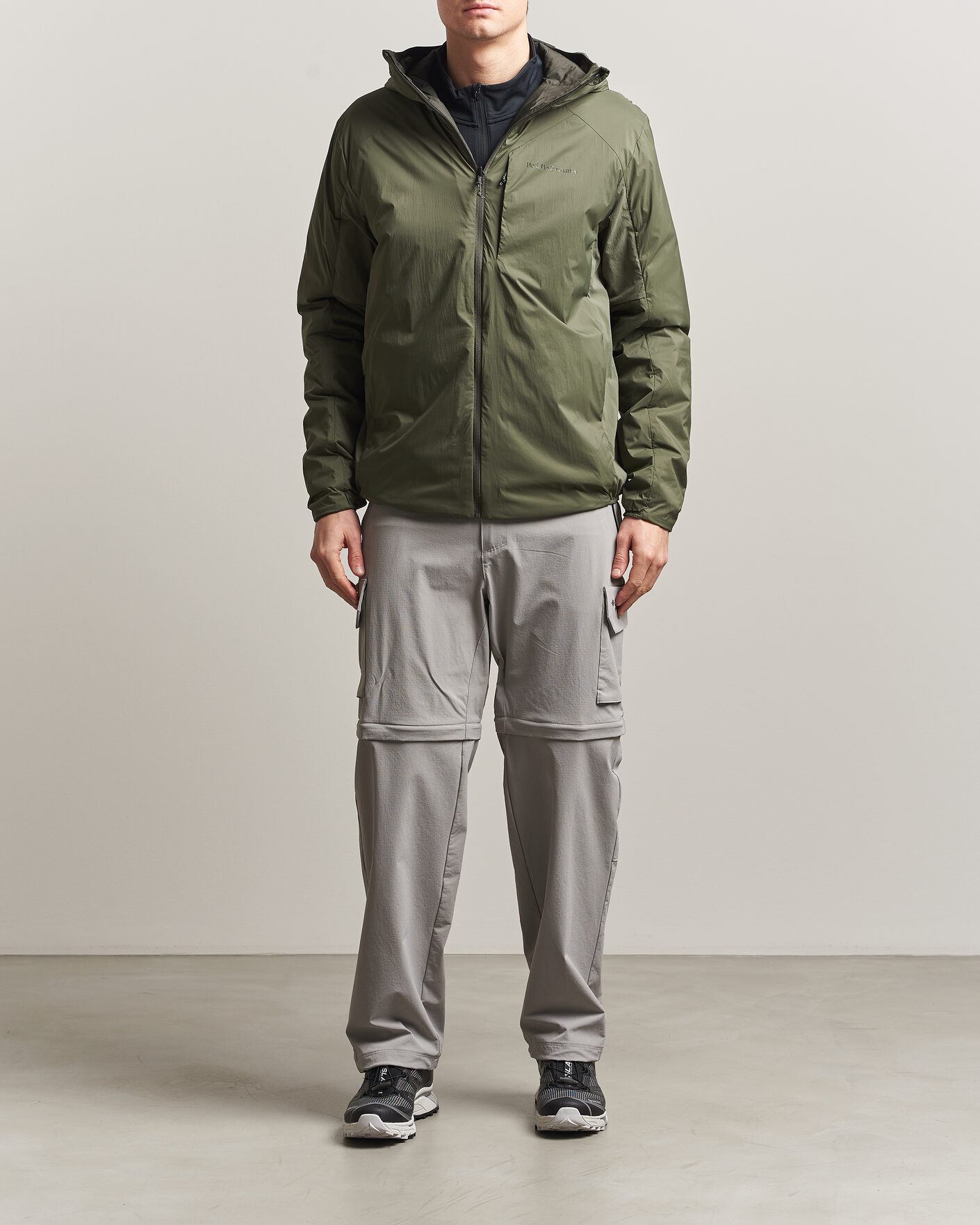 Herre | Jakker | Peak Performance | Freelight Reversible Hooded Jacket Pine Needle