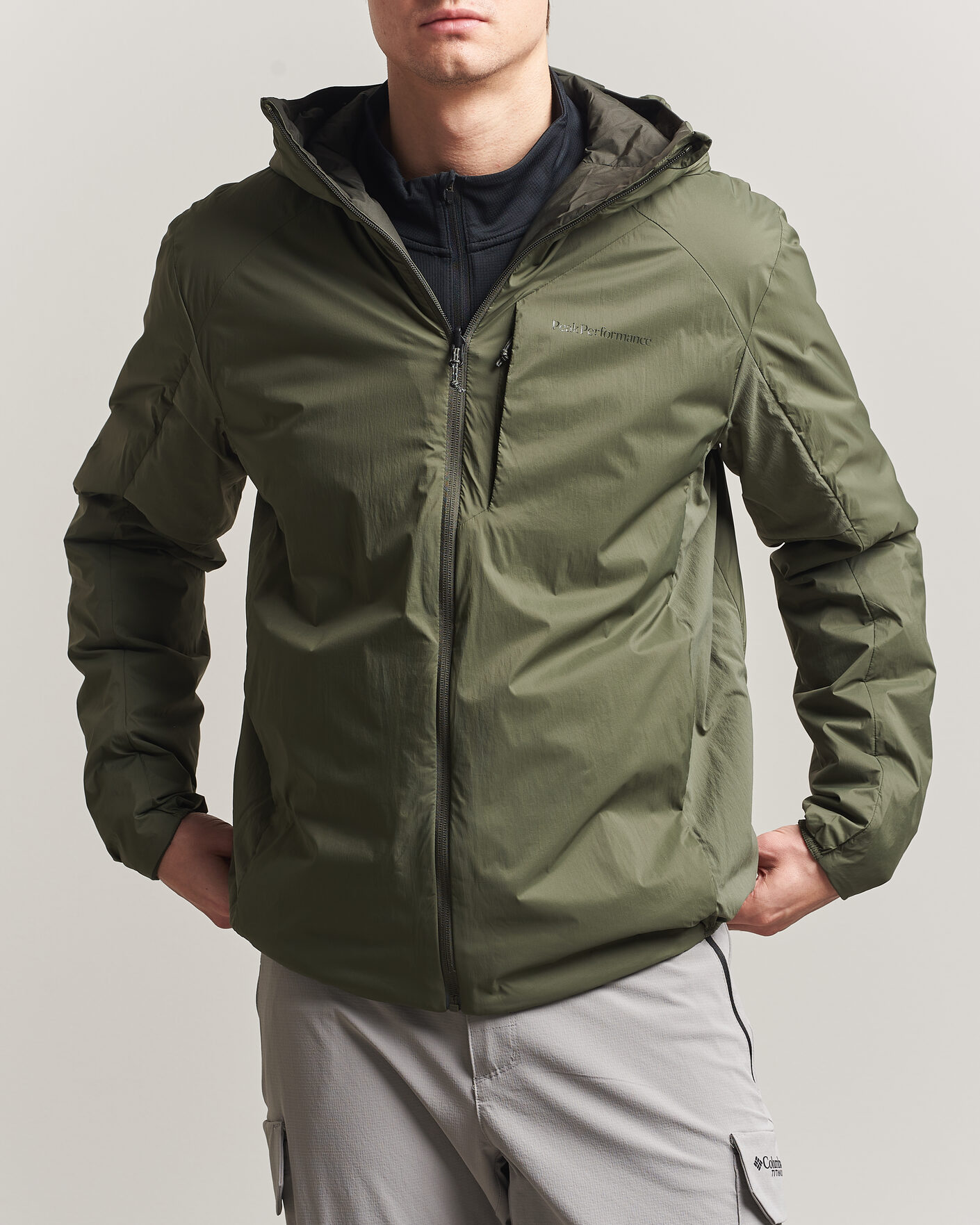 Herre | Jakker | Peak Performance | Freelight Reversible Hooded Jacket Pine Needle