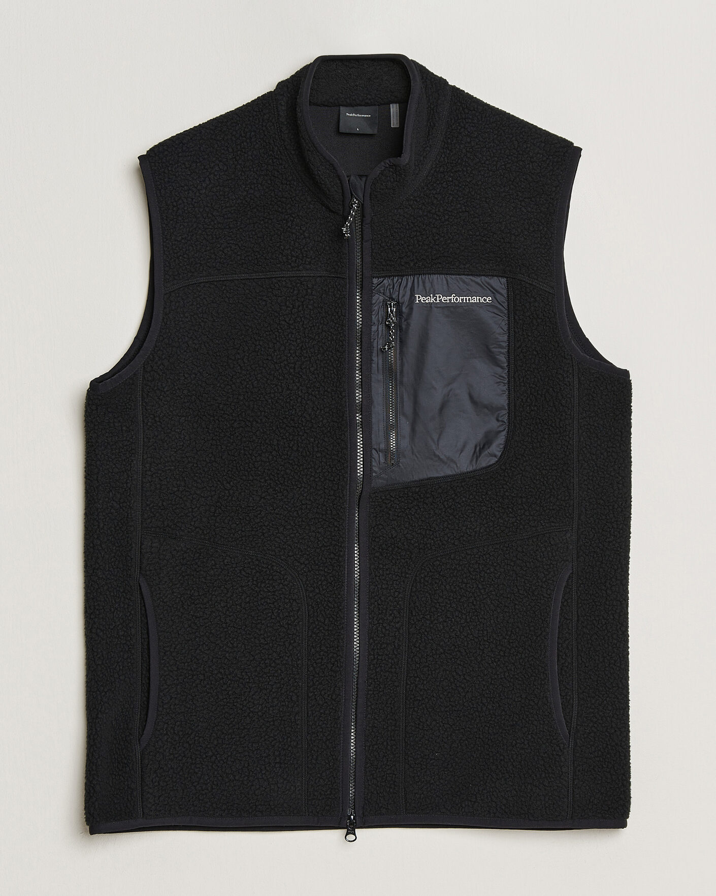 Herre | Vester | Peak Performance | Nature Rush Pile Vest Black