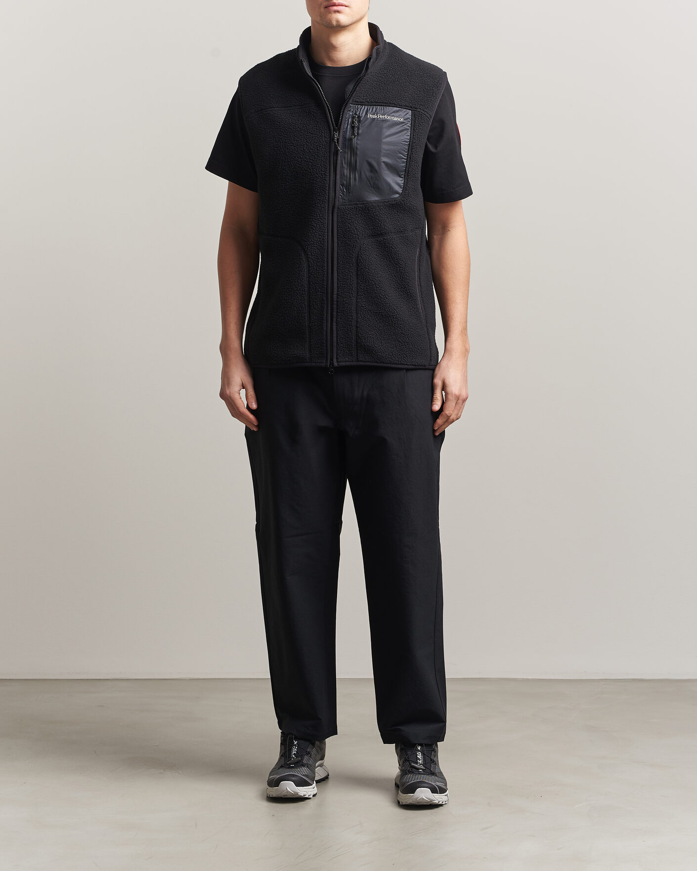 Herre | Gensere | Peak Performance | Nature Rush Pile Vest Black