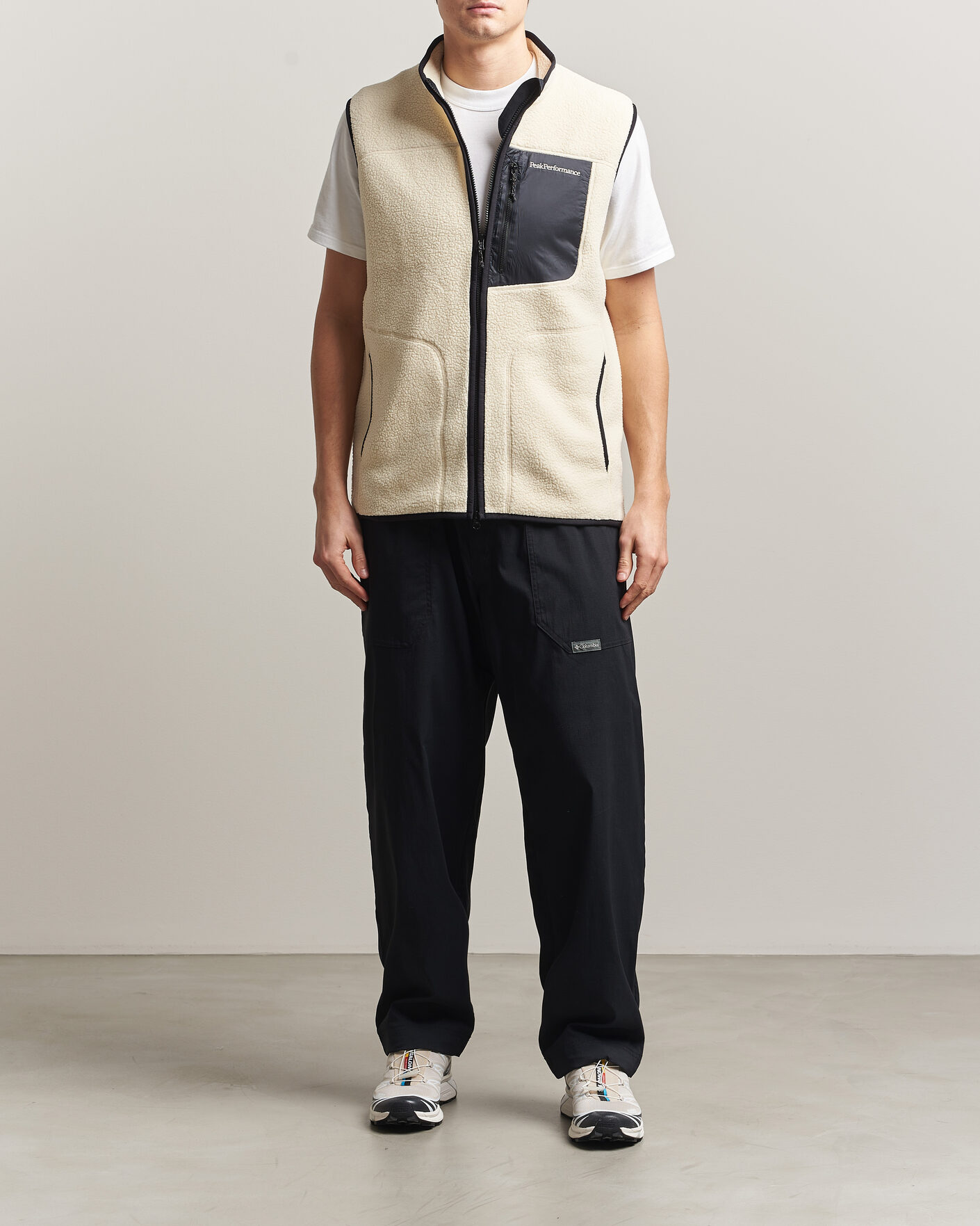 Herre | Vester | Peak Performance | Nature Rush Pile Vest Sand Fog