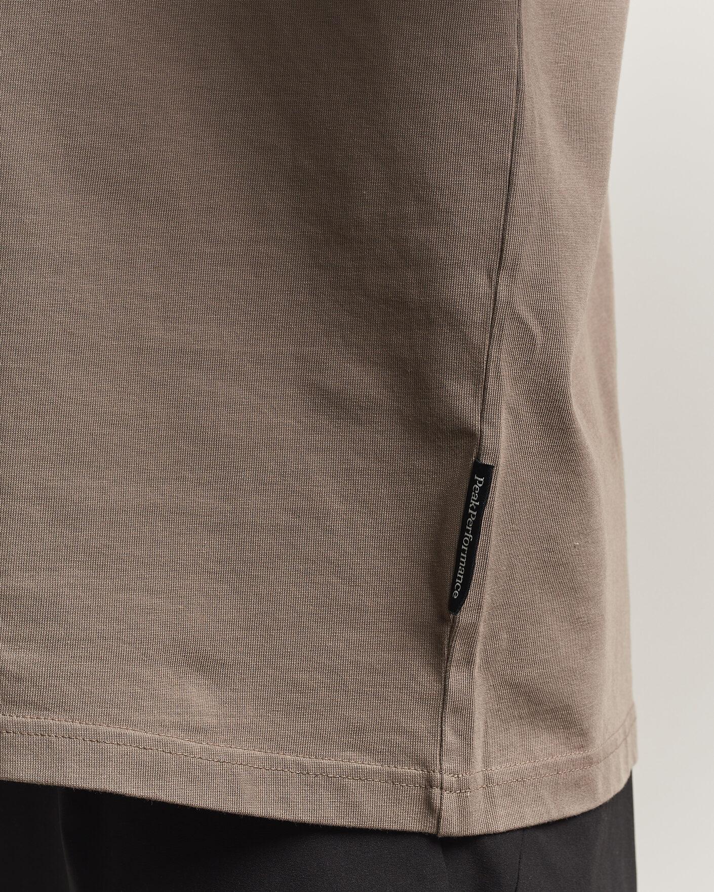 Herre | T-Shirts | Peak Performance | Heavy Cotton T-Shirt Terrian Tan