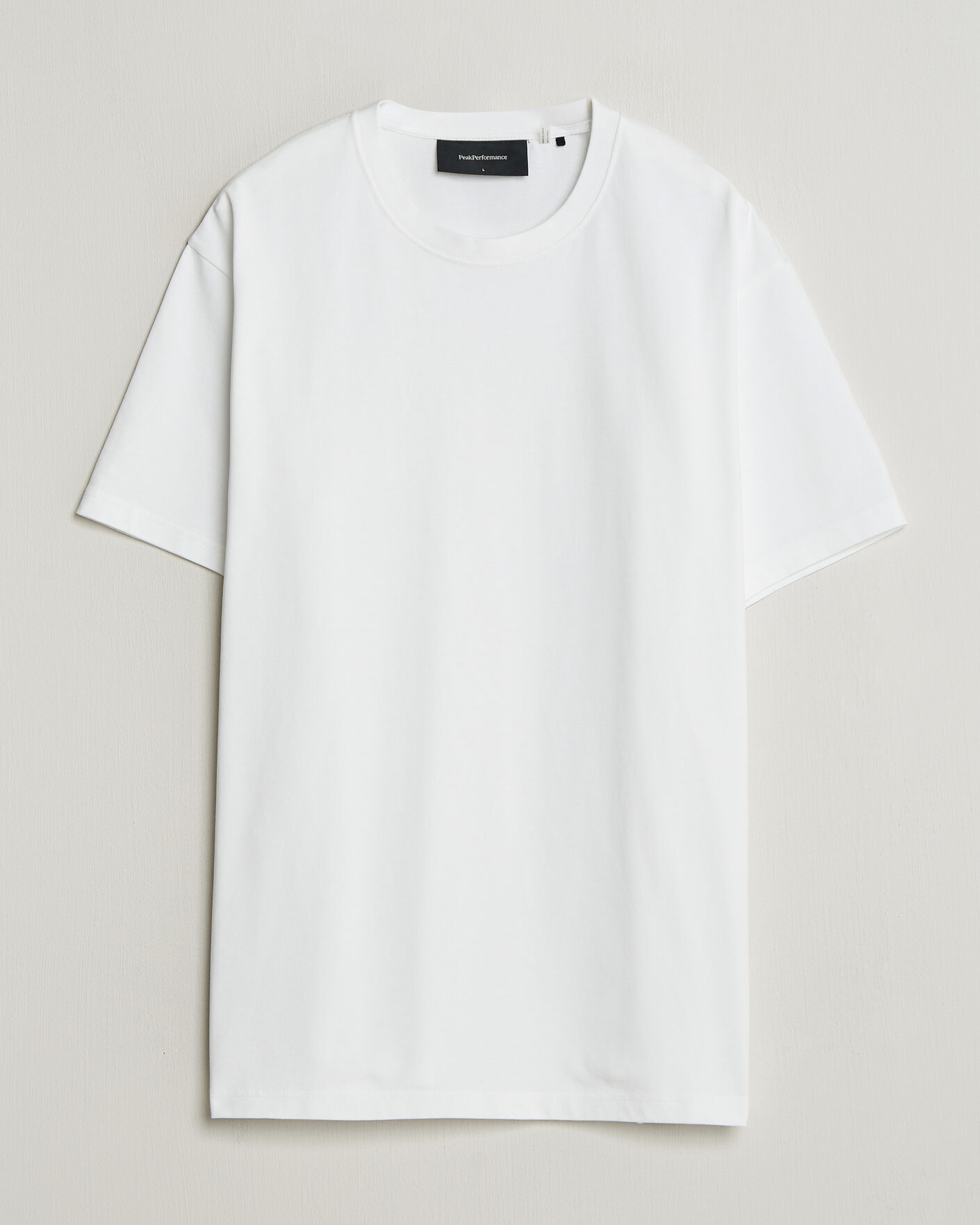 Herre | T-Shirts | Peak Performance | Heavy Cotton T-Shirt White