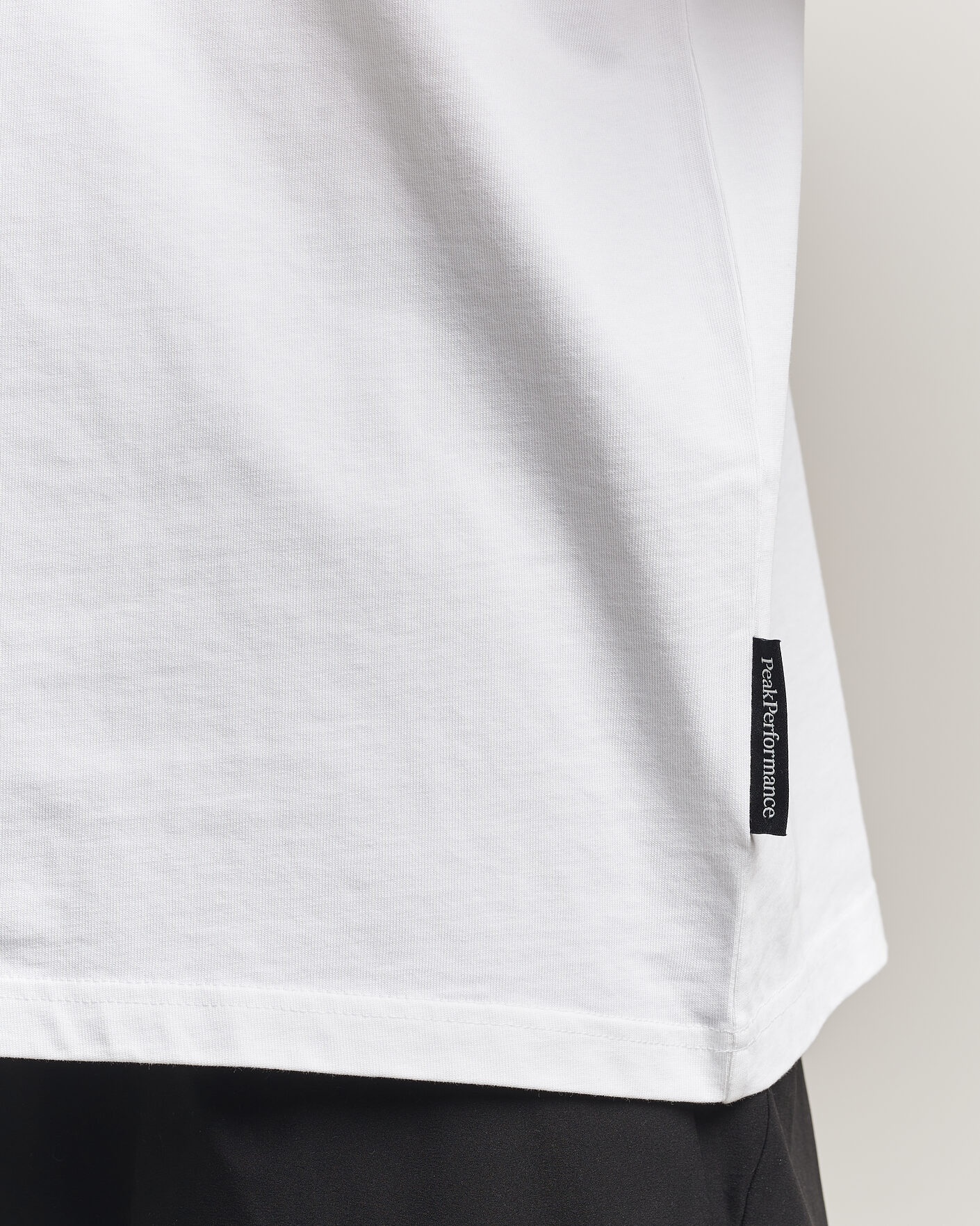 Herre | T-Shirts | Peak Performance | Heavy Cotton T-Shirt White