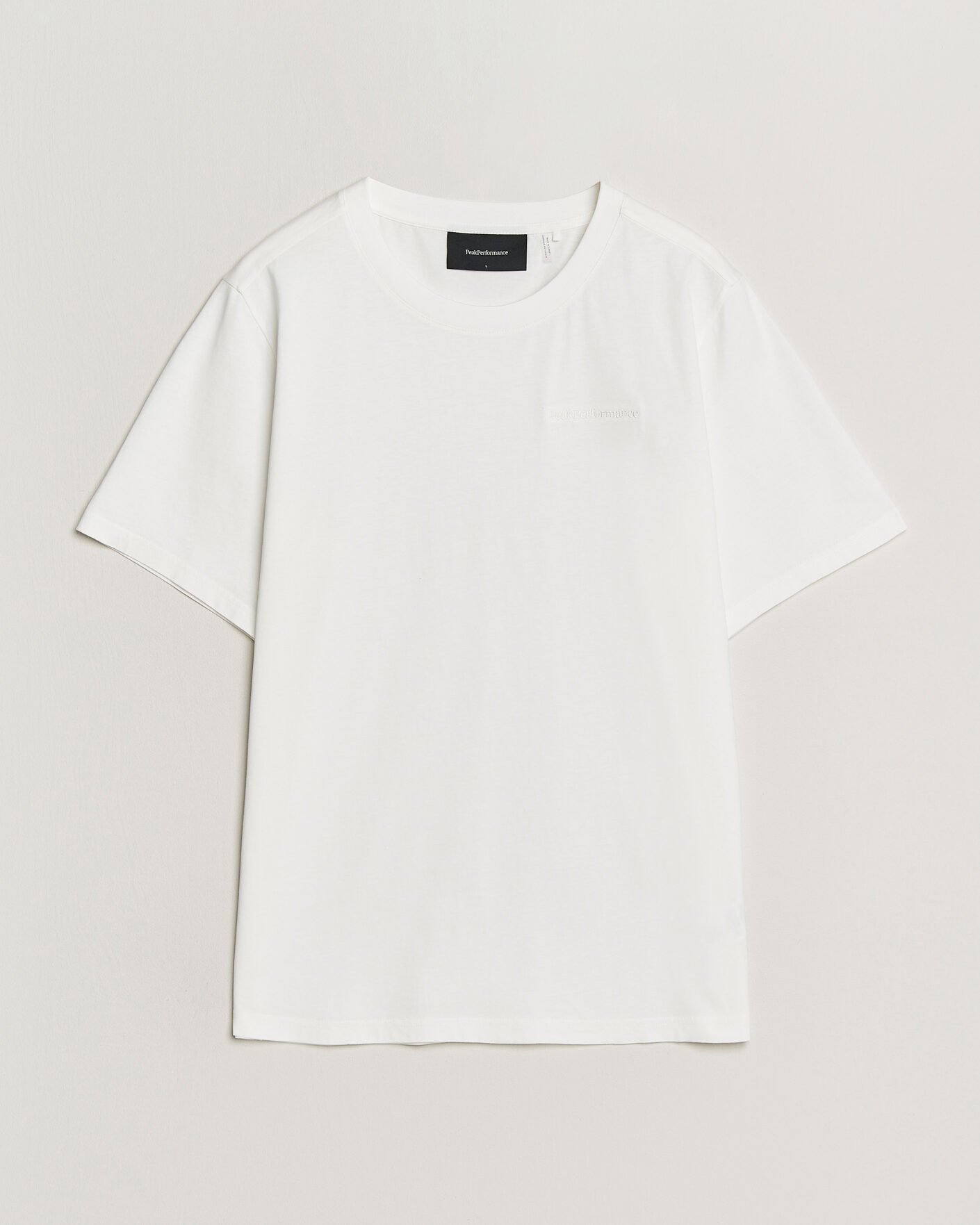 Herre | T-Shirts | Peak Performance | Original Crew Neck T-Shirt Off White