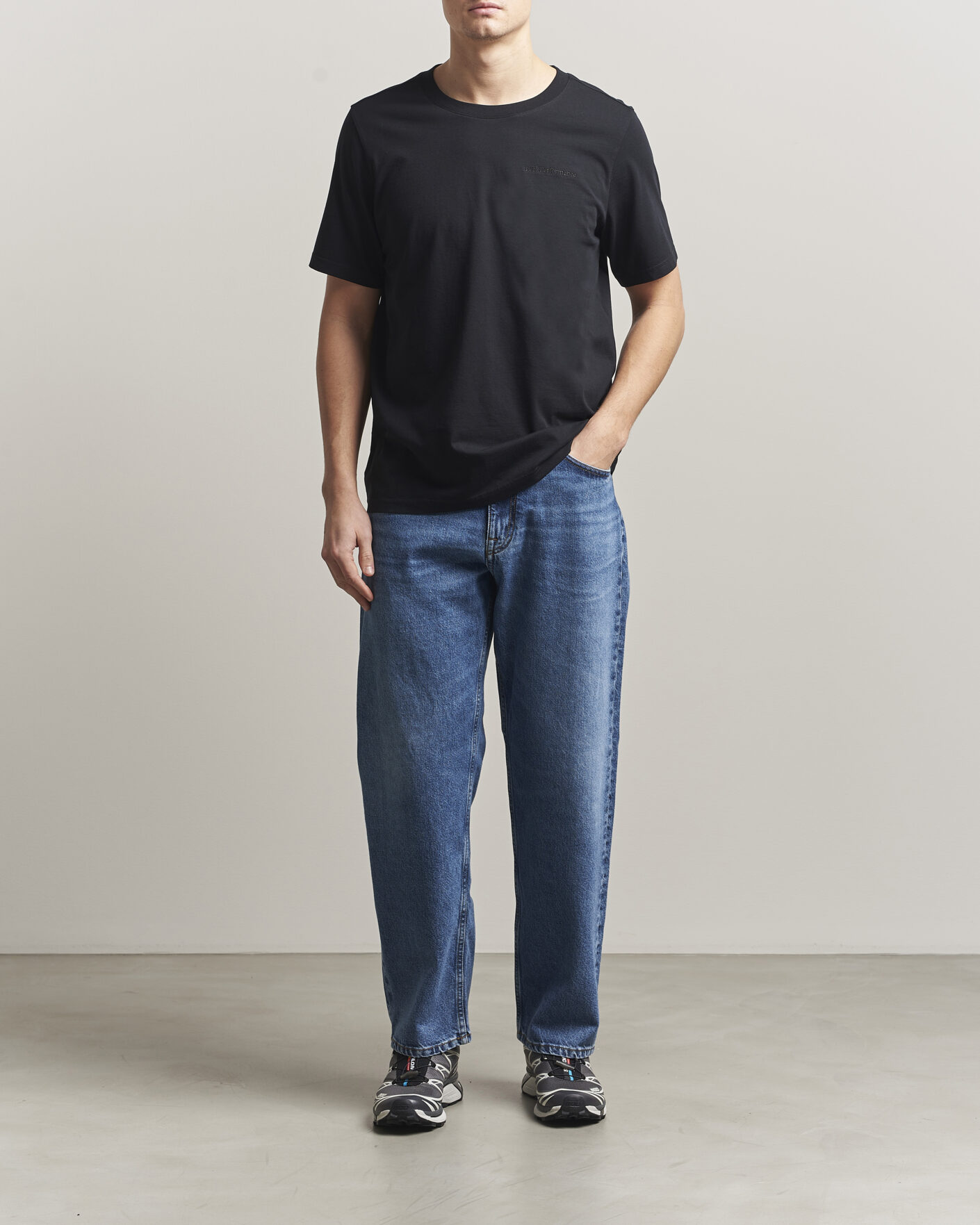 Herre | T-Shirts | Peak Performance | Original Crew Neck T-Shirt Black