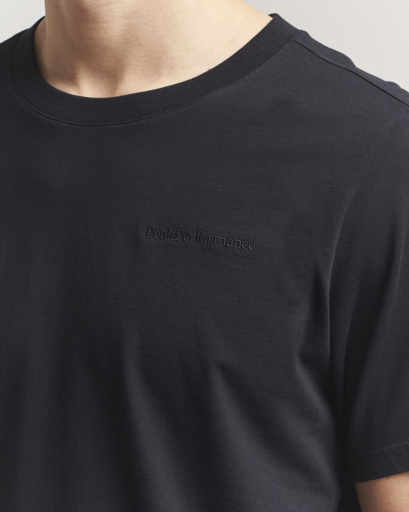 Herre | T-Shirts | Peak Performance | Original Crew Neck T-Shirt Black