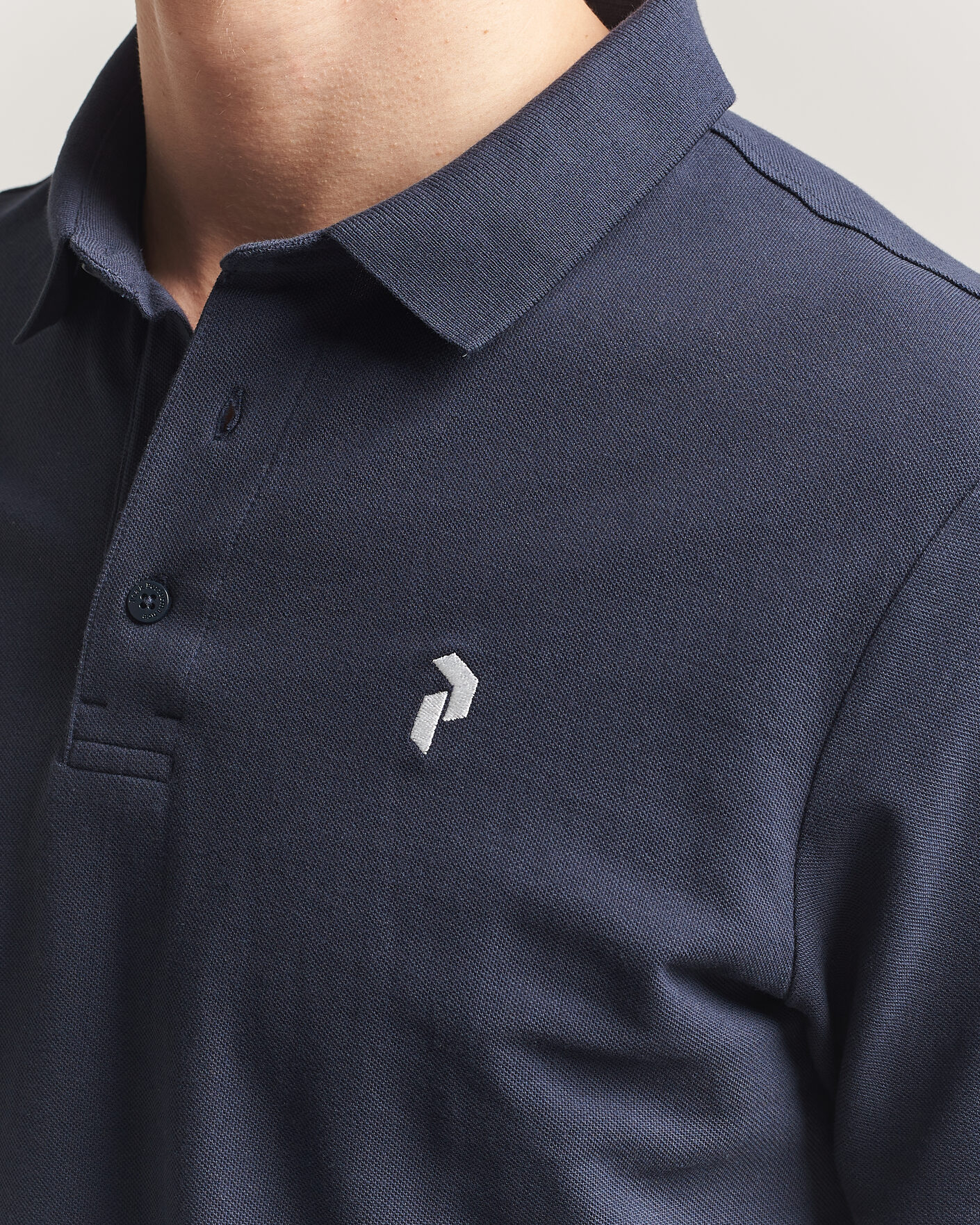 Herre | Pikéer | Peak Performance | Classic Cotton Polo Blue Shadow