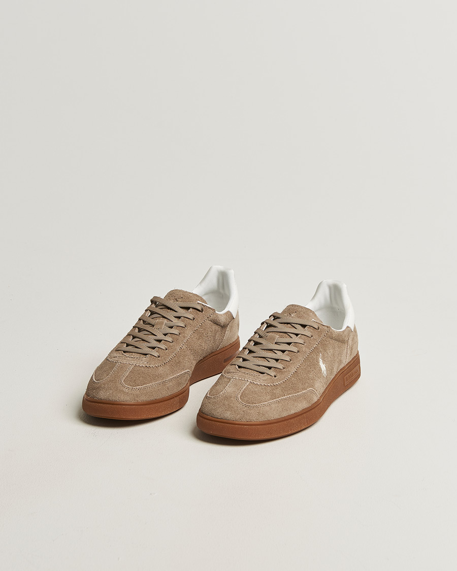 Herre | Sneakers | Polo Ralph Lauren | Bedford Suede Sneakers Dirty Buck/White
