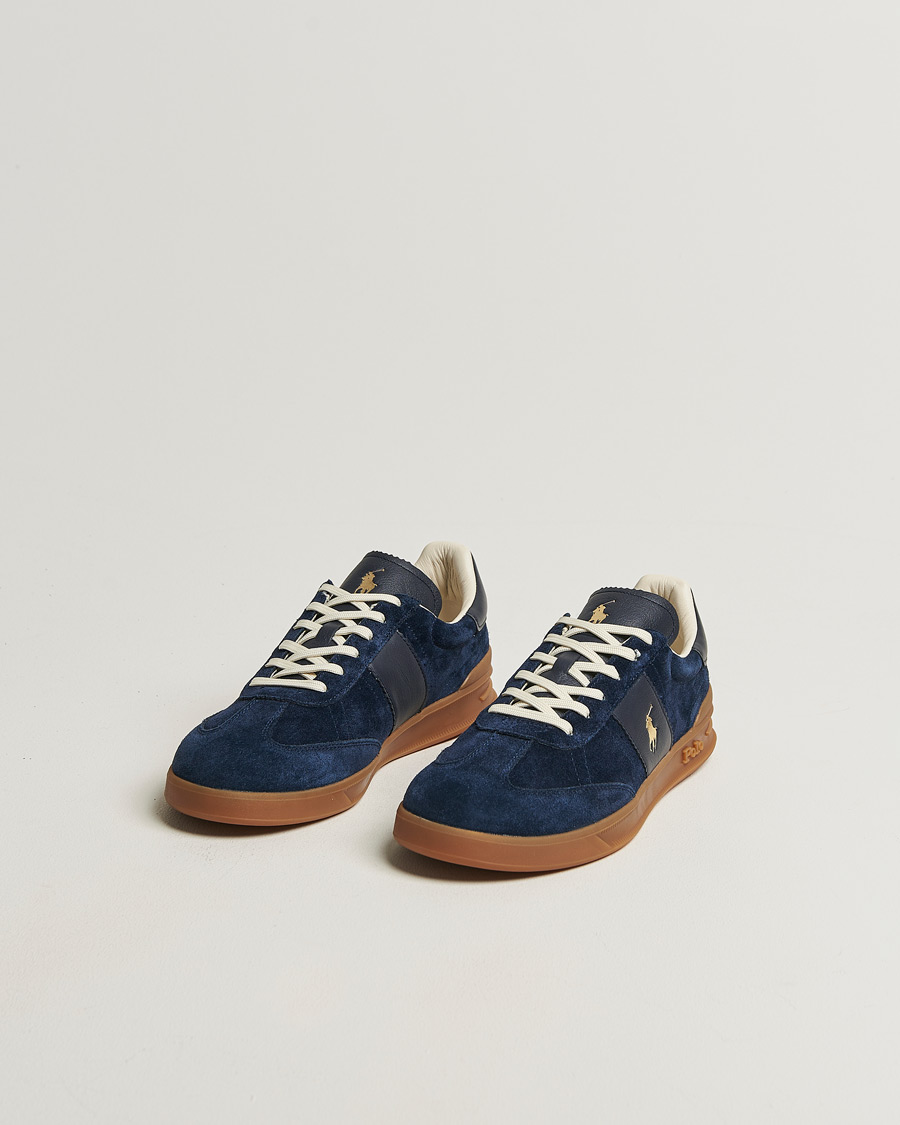 Herre | Sneakers | Polo Ralph Lauren | Aera Suede Sneakers Hunter Navy