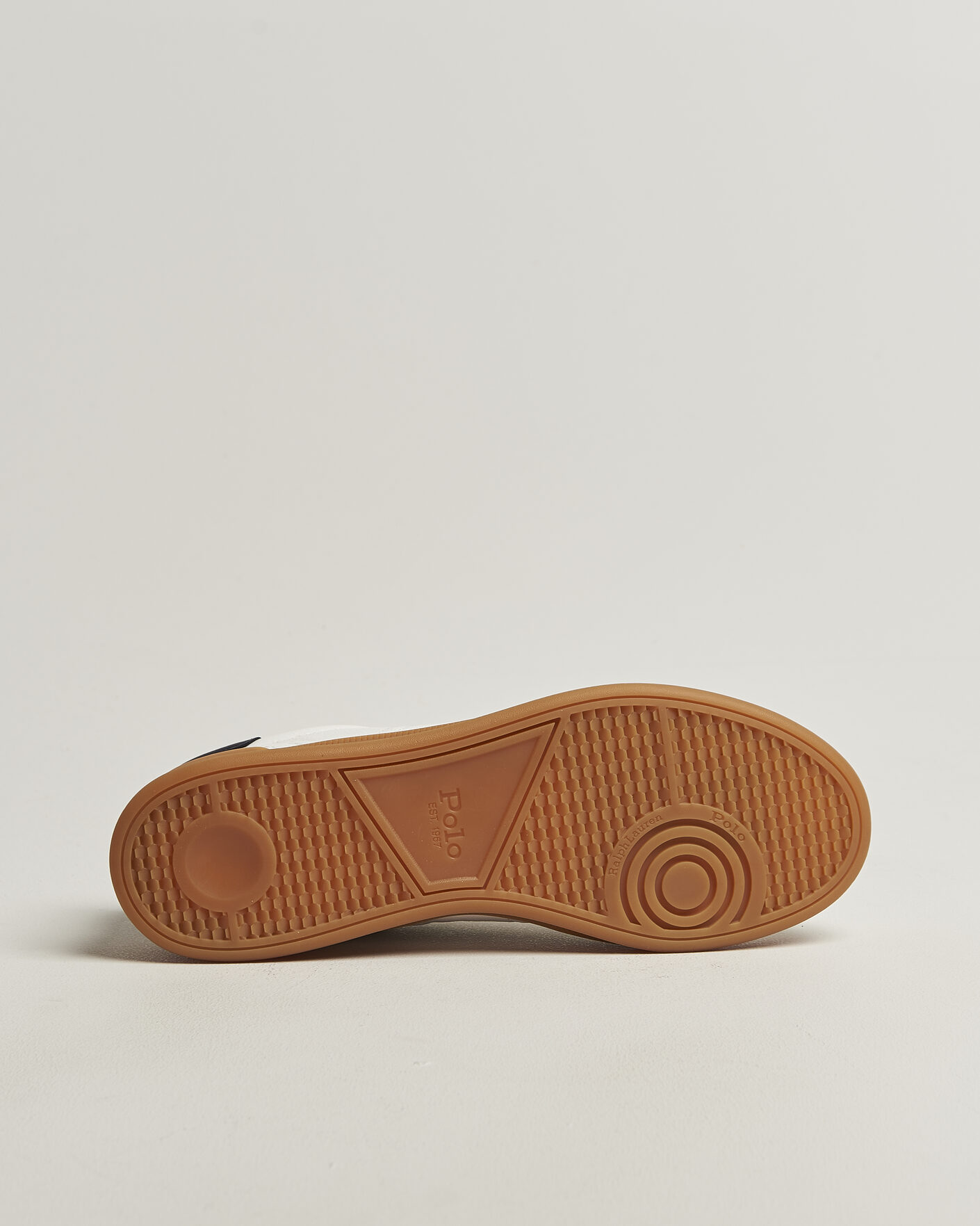 Herre | Sneakers | Polo Ralph Lauren | Aera Leather Sneakers Deckwash White/Navy