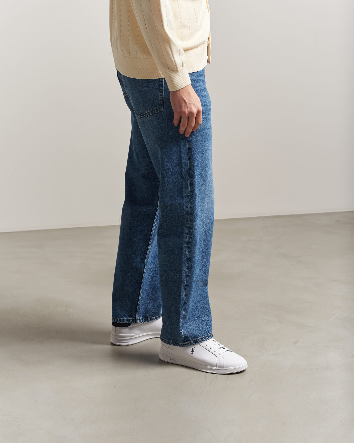 Herre | Sneakers | Polo Ralph Lauren | Heritage Court II Sneakers White/Navy