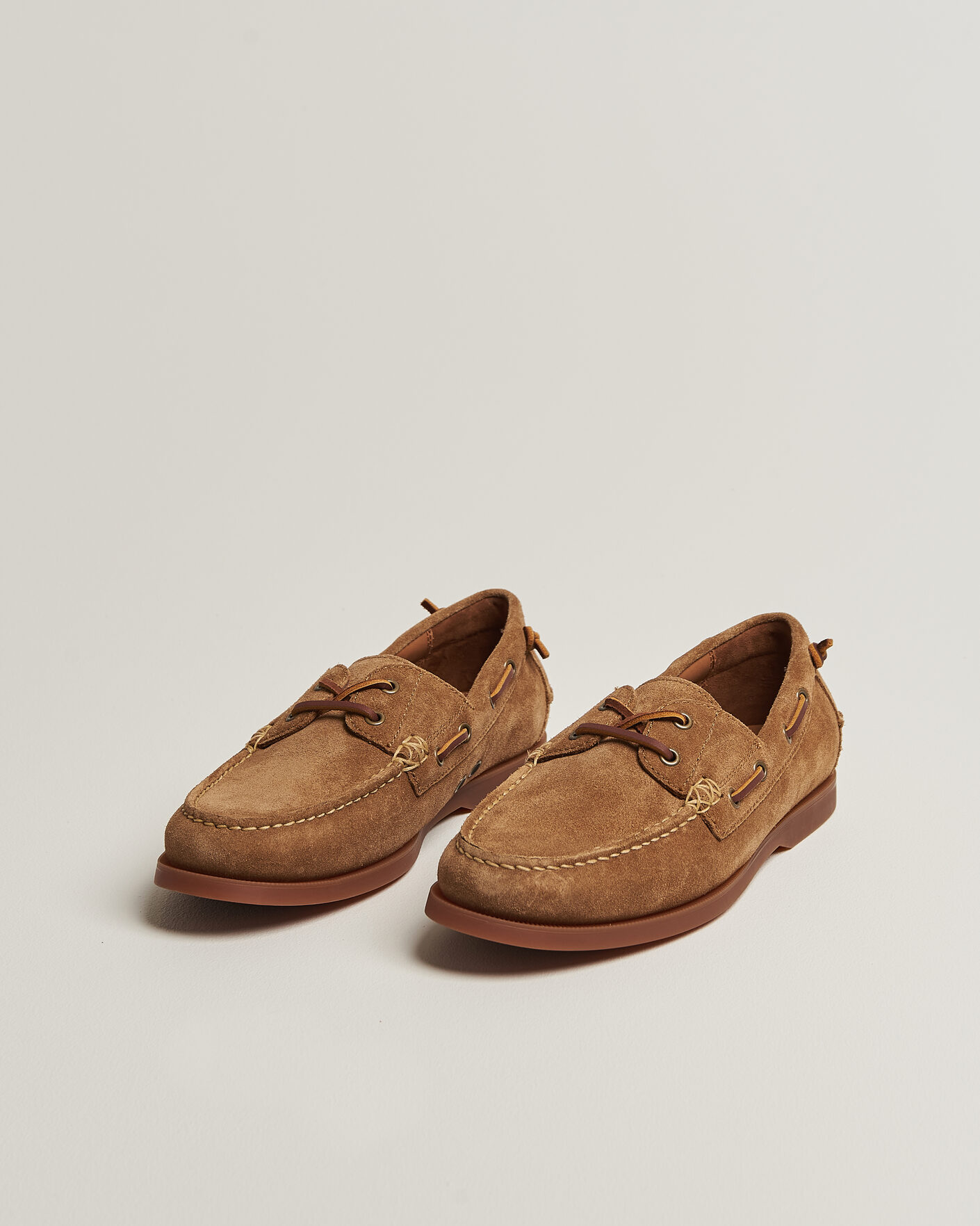 Herre | Seilersko | Polo Ralph Lauren | Merton Suede Boat Shoe Desert Tan