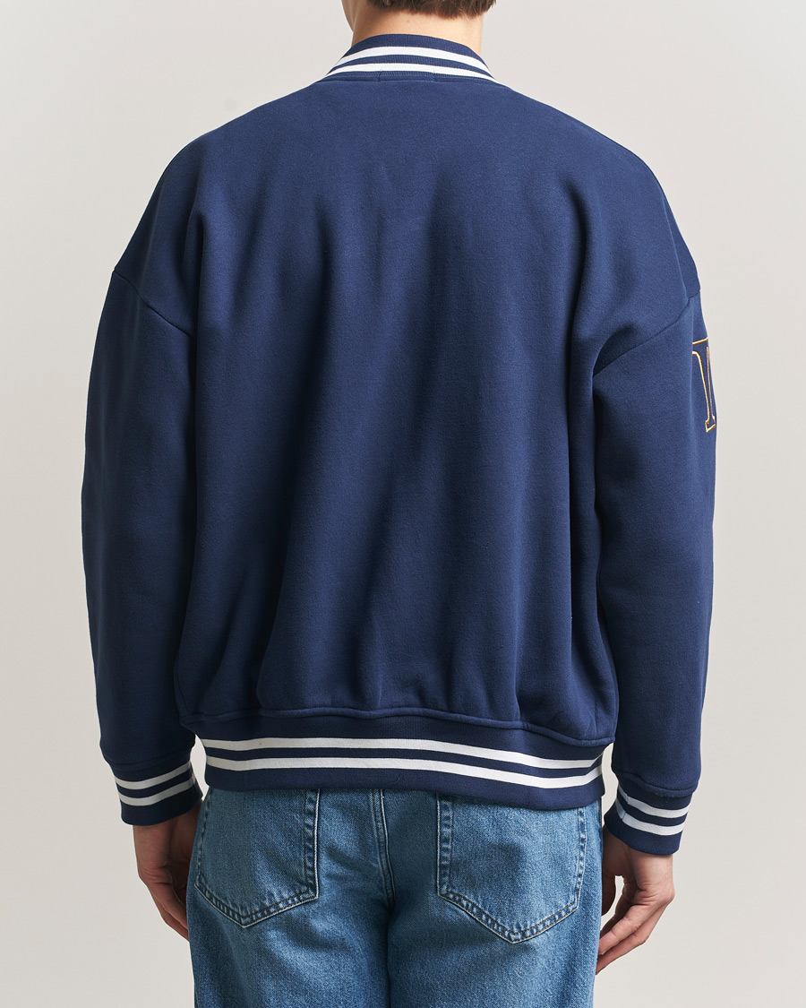 Herre | Gensere | Polo Ralph Lauren | Magic Fleece Bomber Jacket Newport Navy