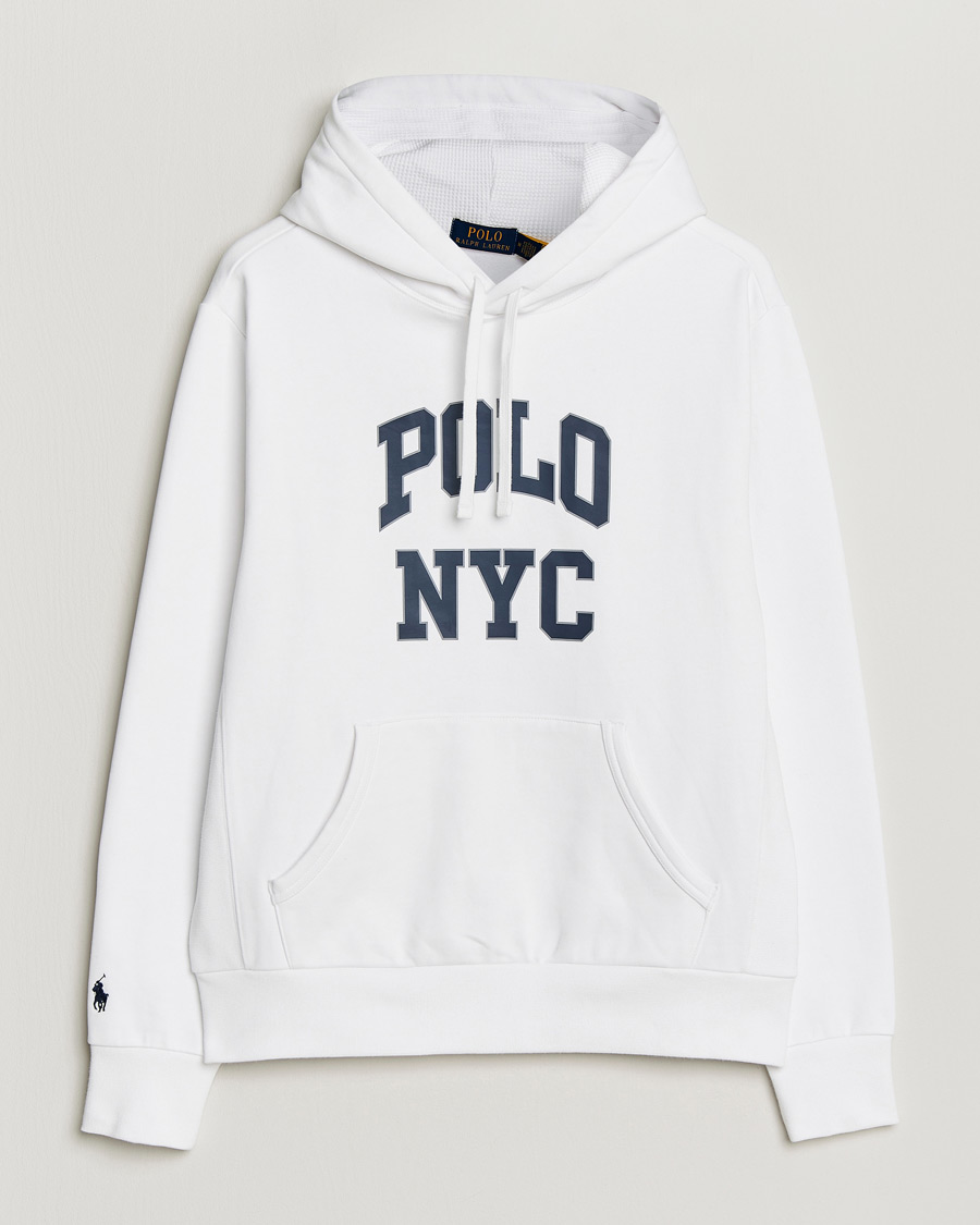 Herre | Gensere | Polo Ralph Lauren | Athletic Fleece Hoodie White