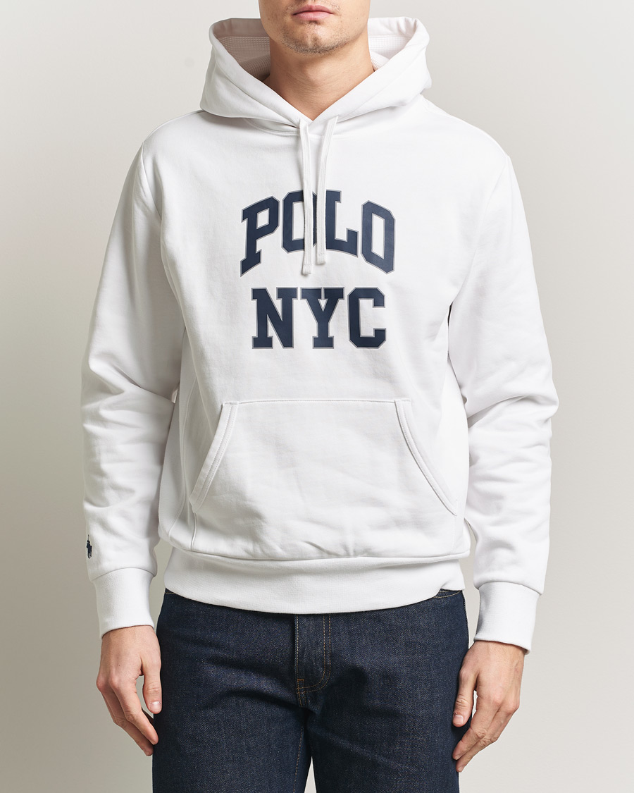 Herre | Gensere | Polo Ralph Lauren | Athletic Fleece Hoodie White
