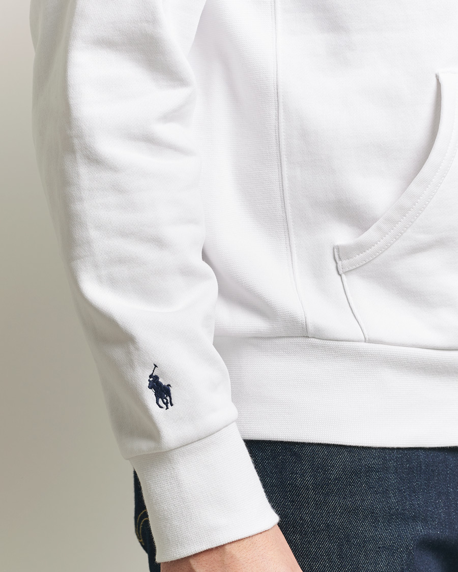 Herre | Gensere | Polo Ralph Lauren | Athletic Fleece Hoodie White