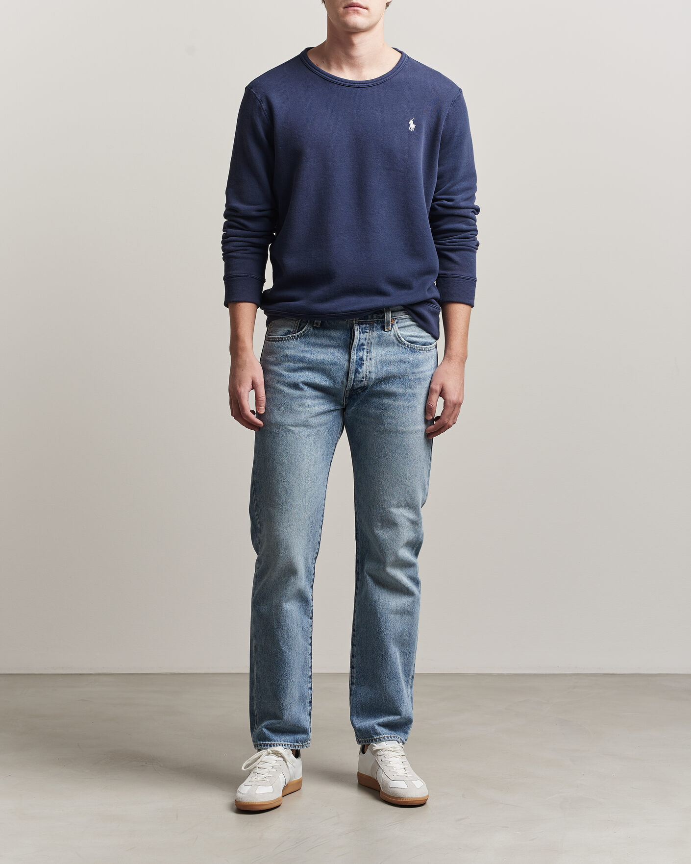 Herre | Gensere | Polo Ralph Lauren | Island Terry Sweatshirt Newport Navy