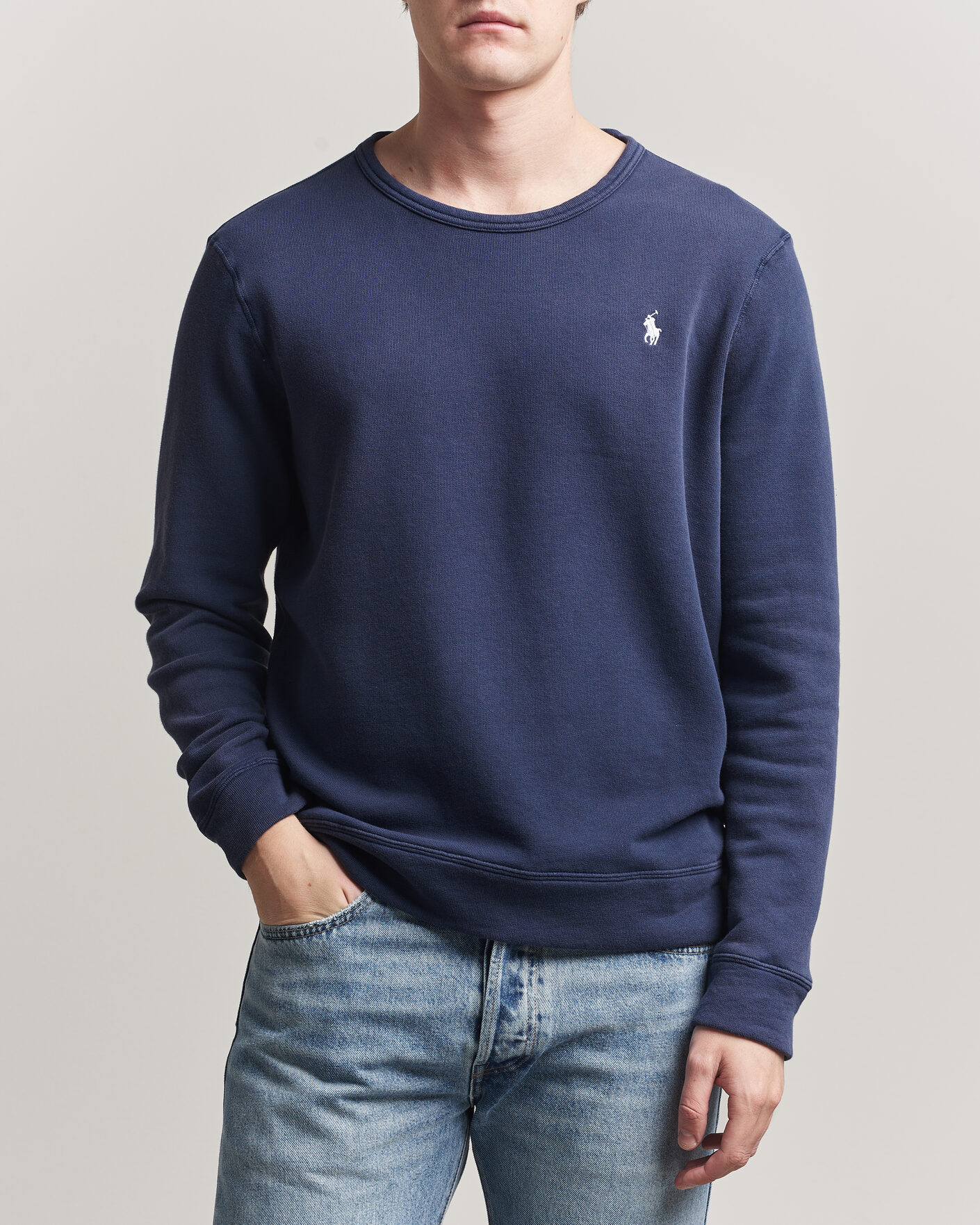 Herre | Gensere | Polo Ralph Lauren | Island Terry Sweatshirt Newport Navy