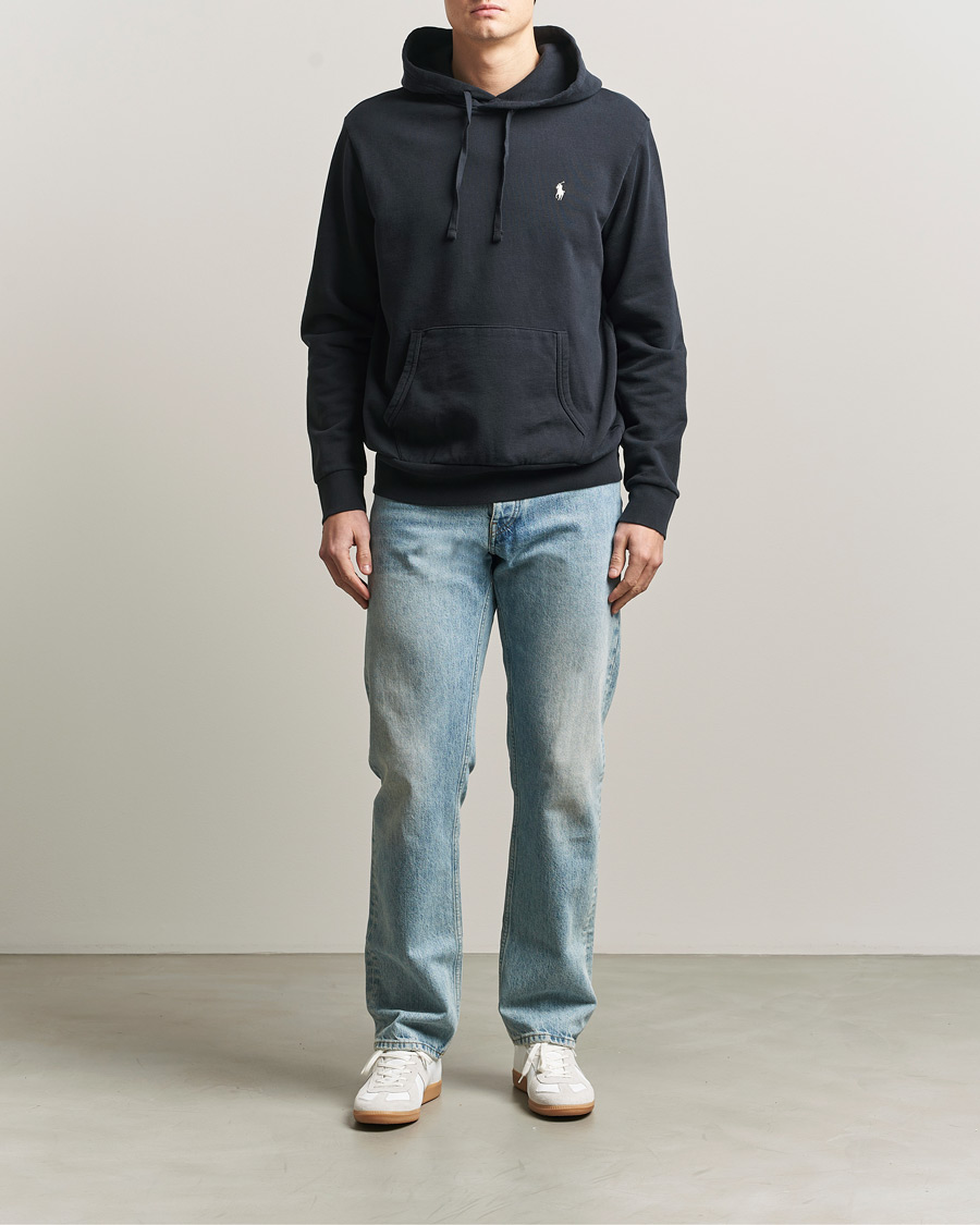 Herre | Gensere | Polo Ralph Lauren | Loopback Terry Hoodie Polo Black