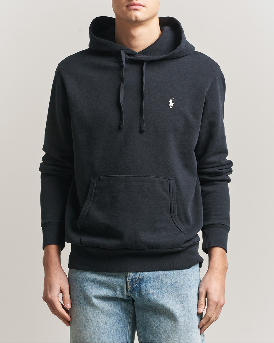 Herre | Gensere | Polo Ralph Lauren | Loopback Terry Hoodie Polo Black